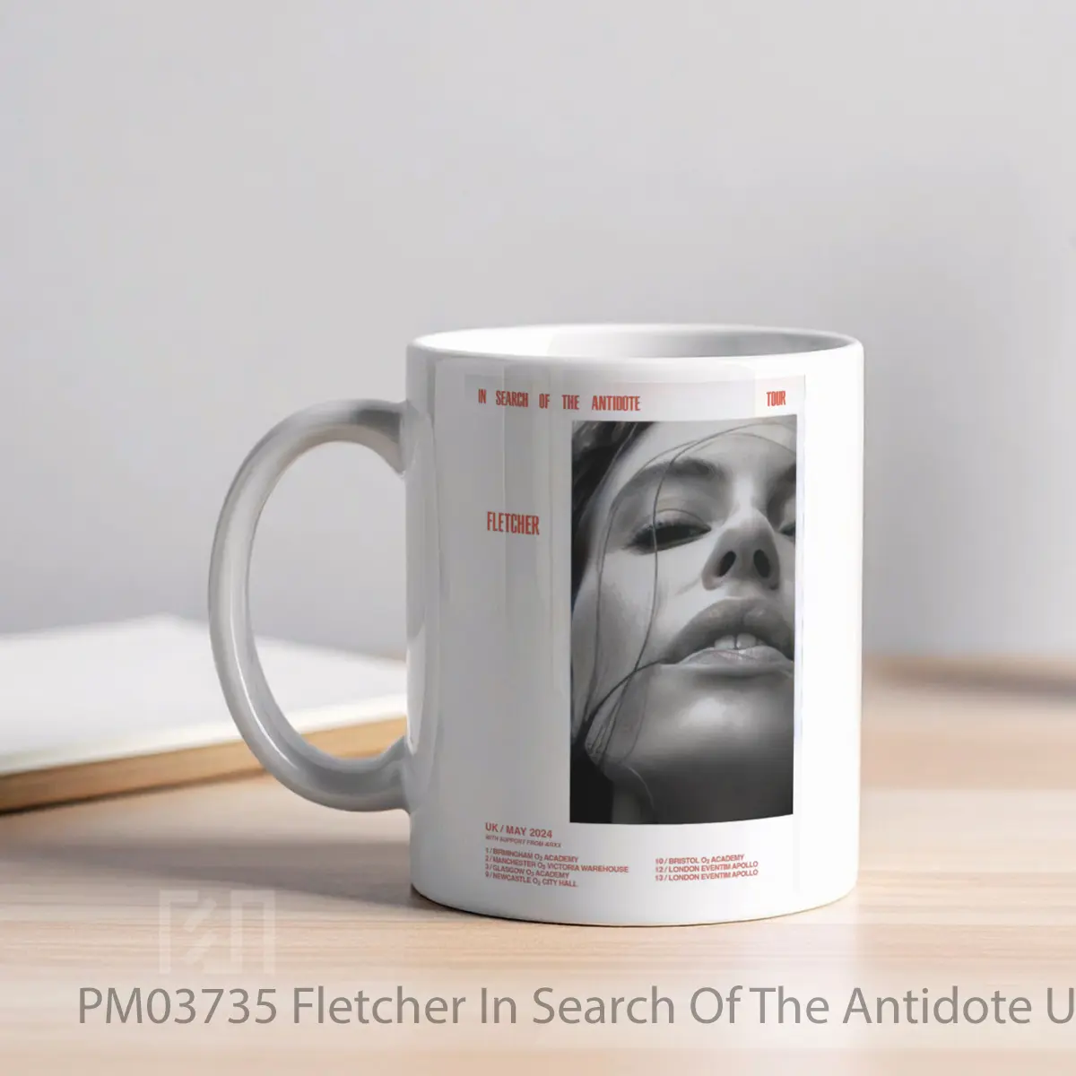 Mug Fletcher In Search Of The Antidote Uk Tour 2024 MPM03735 - All-side / Desain