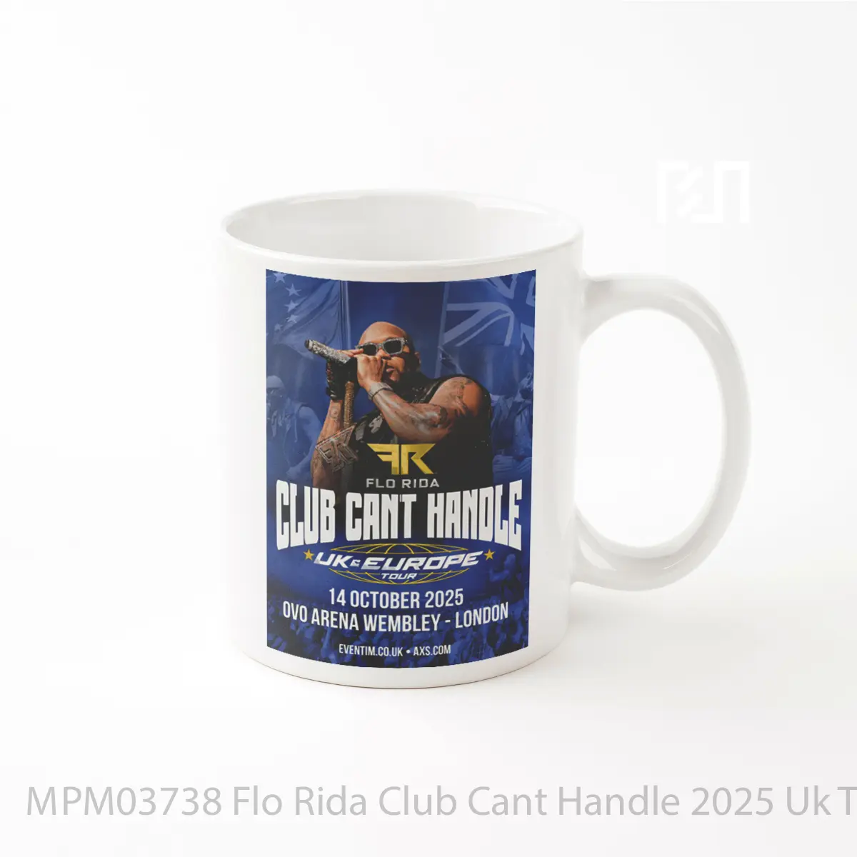 Mug Flo Rida Club Cant Handle 2025 Uk Tour MPM03738