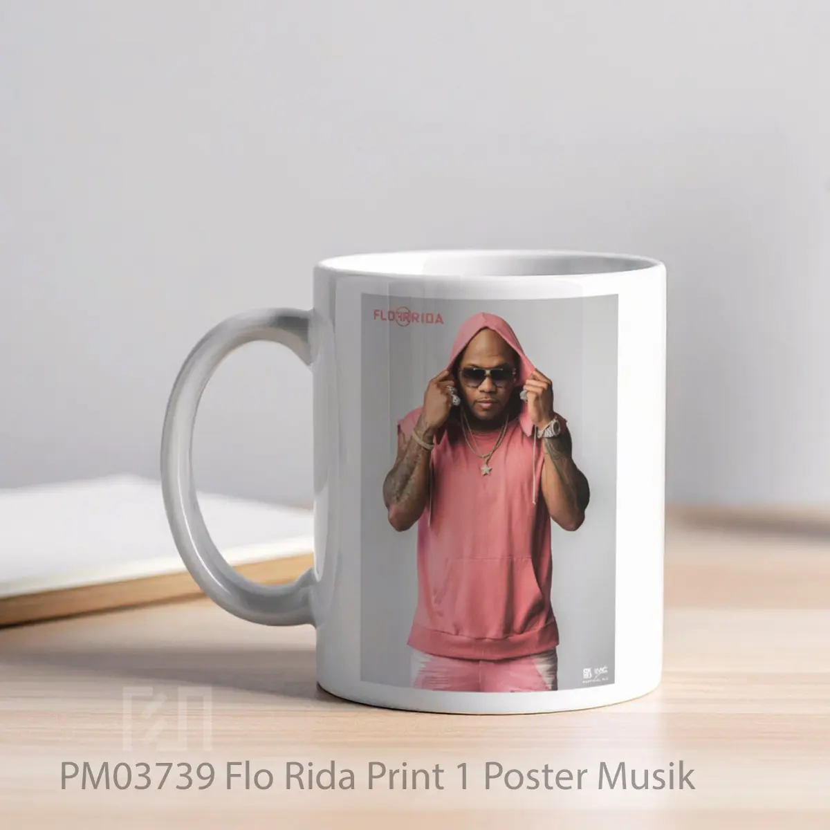 Mug Flo Rida Print 1 MPM03739 - All-side / Desain