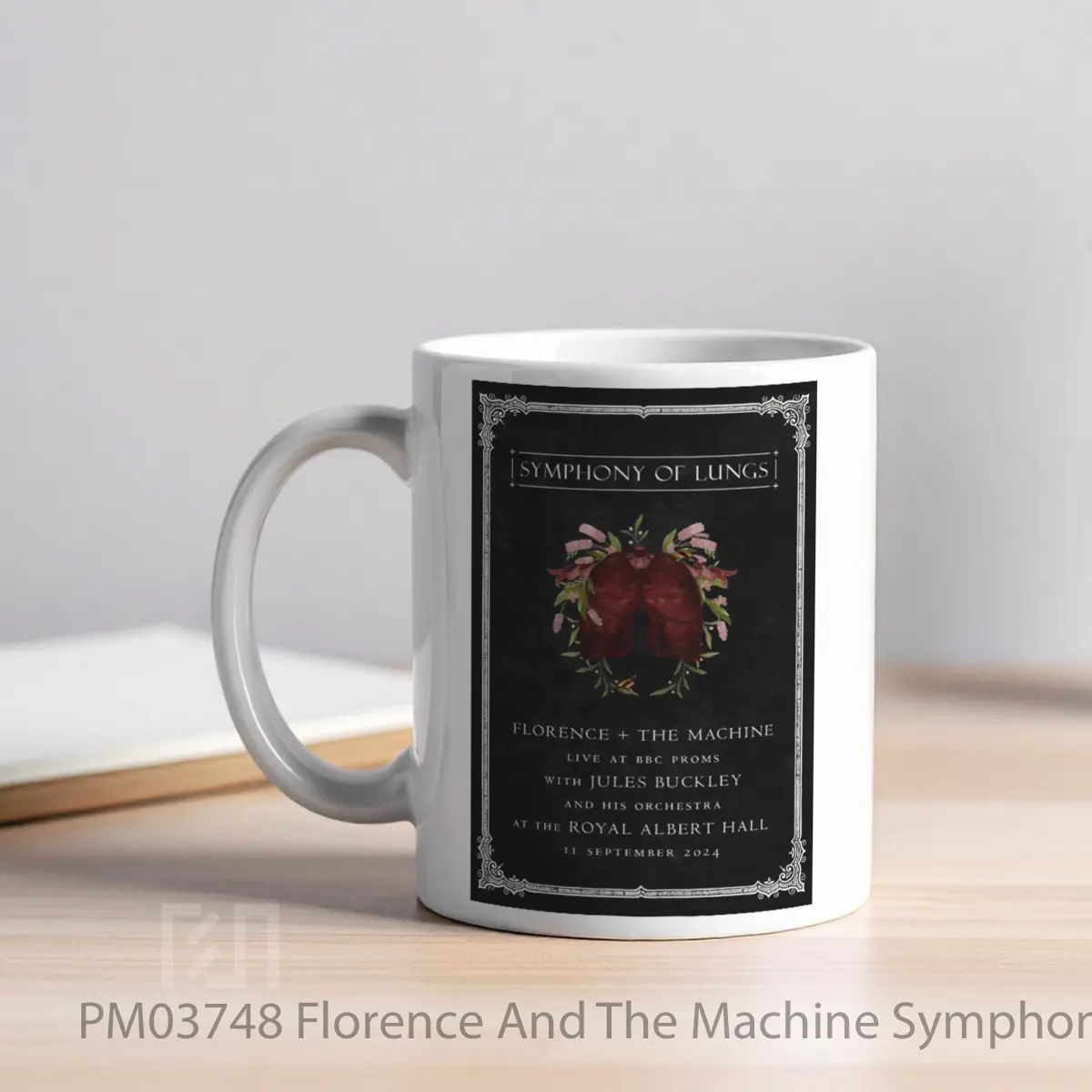 Mug Florence And The Machine Symphony Of Lungs Tour 2024 MPM03748 - All-side / Desain