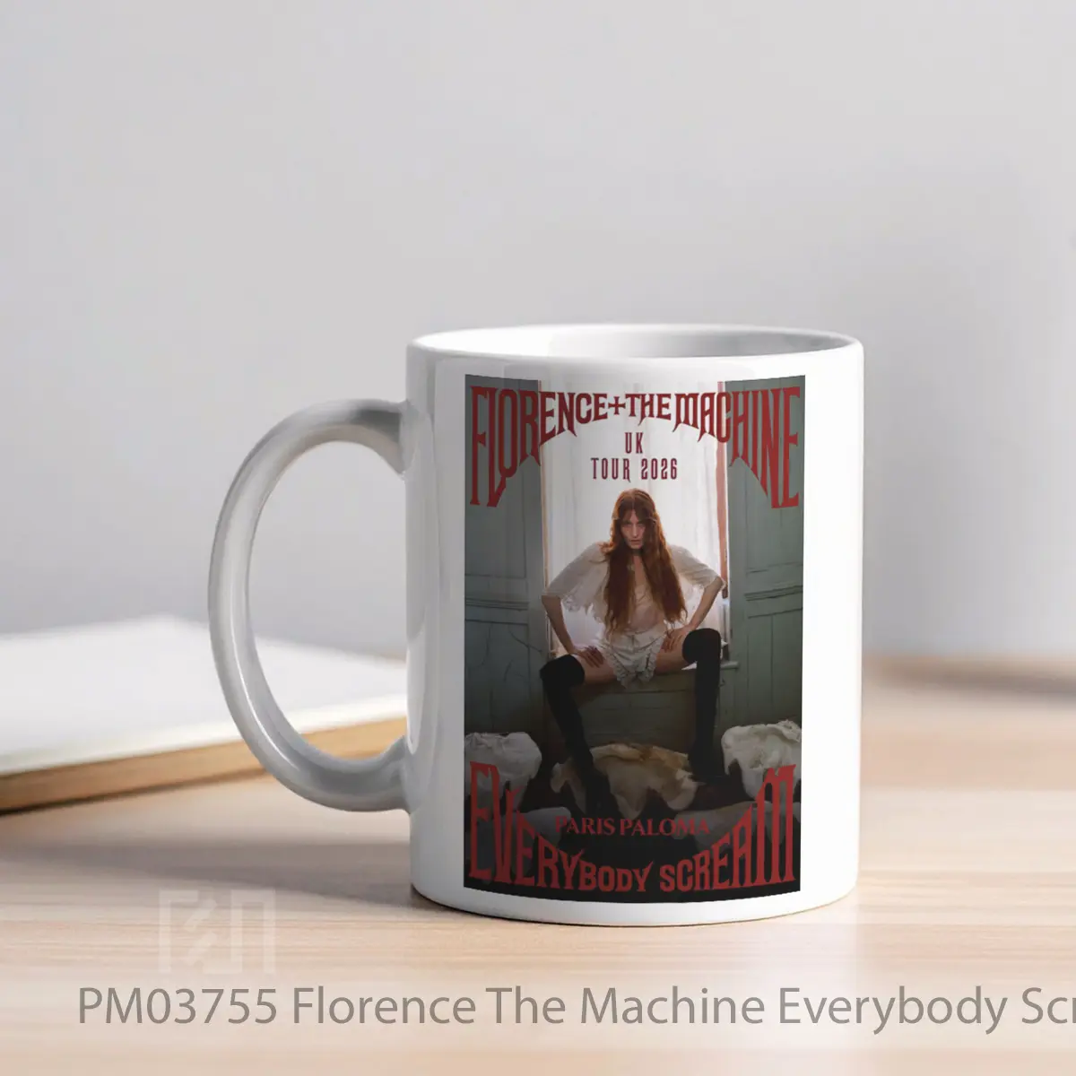 Mug Florence The Machine Everybody Scream 2026 Uk Tour MPM03755 - All-side / Desain