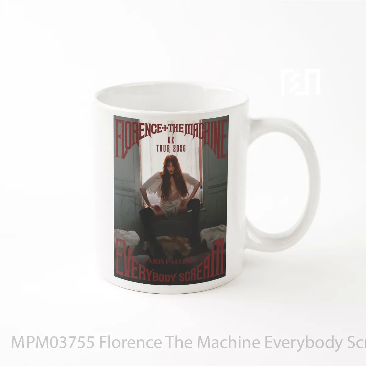 Mug Florence The Machine Everybody Scream 2026 Uk Tour MPM03755