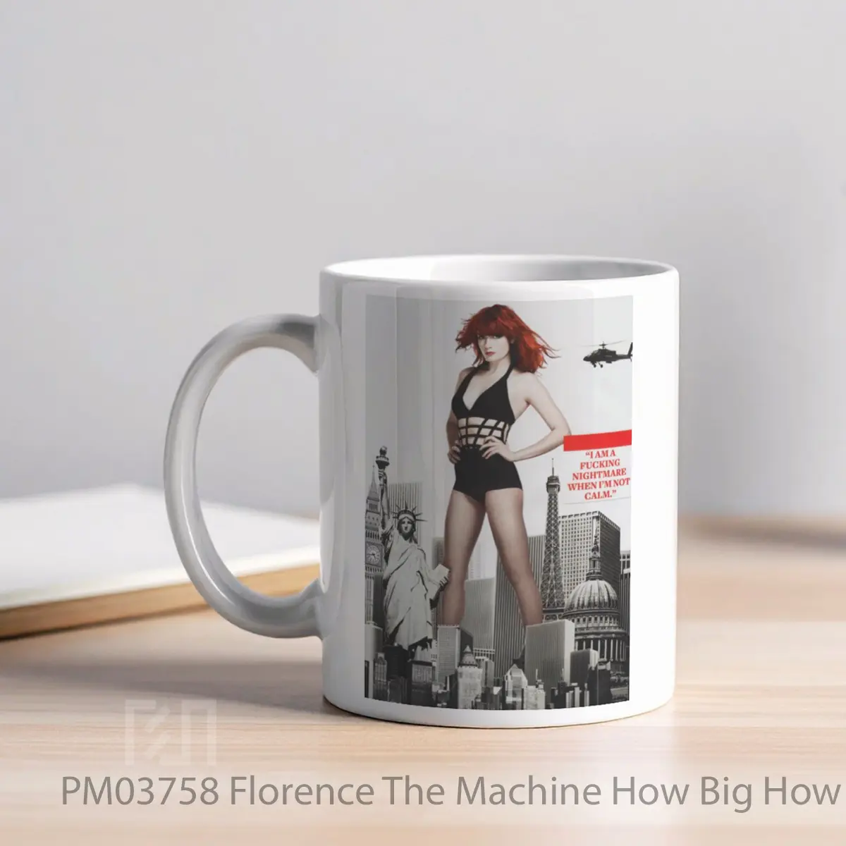 Mug Florence The Machine How Big How Blue How Beauti 1 MPM03758 - All-side / Desain