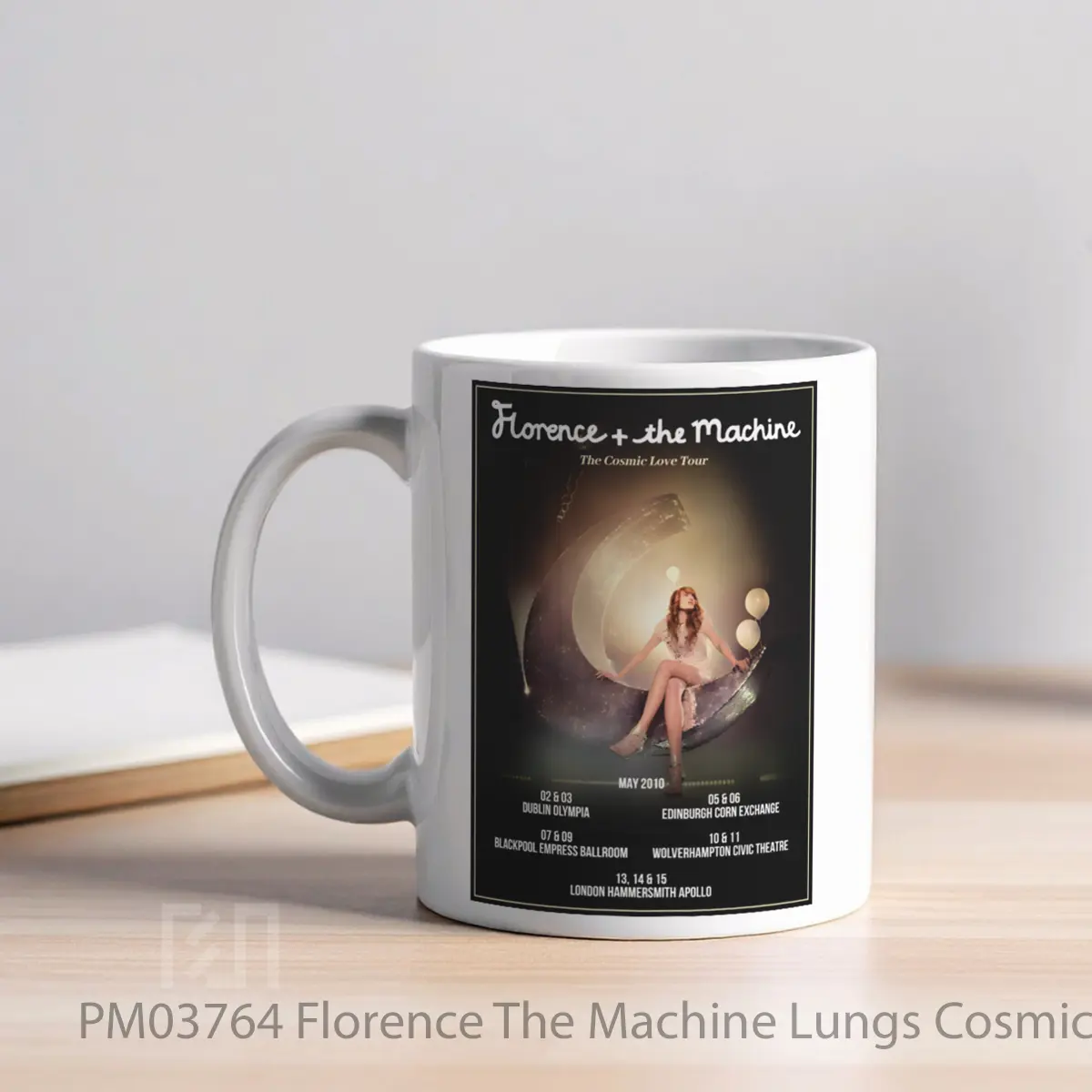 Mug Florence The Machine Lungs Cosmic Love Tour MPM03764 - All-side / Desain