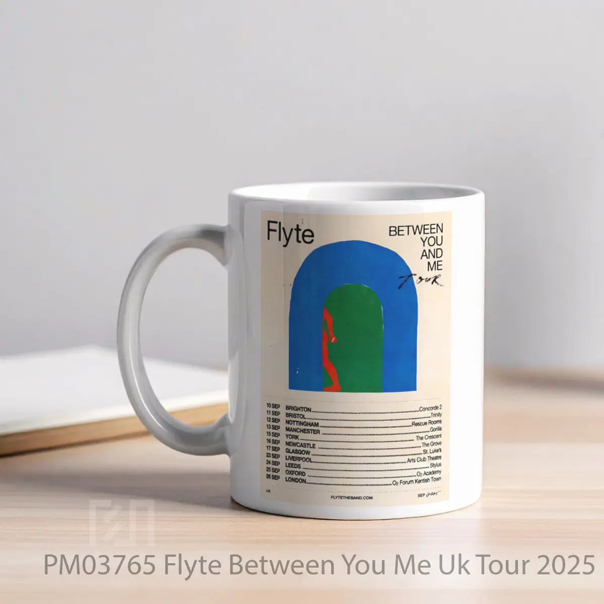 Mug Flyte Between You Me Uk Tour 2025 MPM03765 - All-side / Desain
