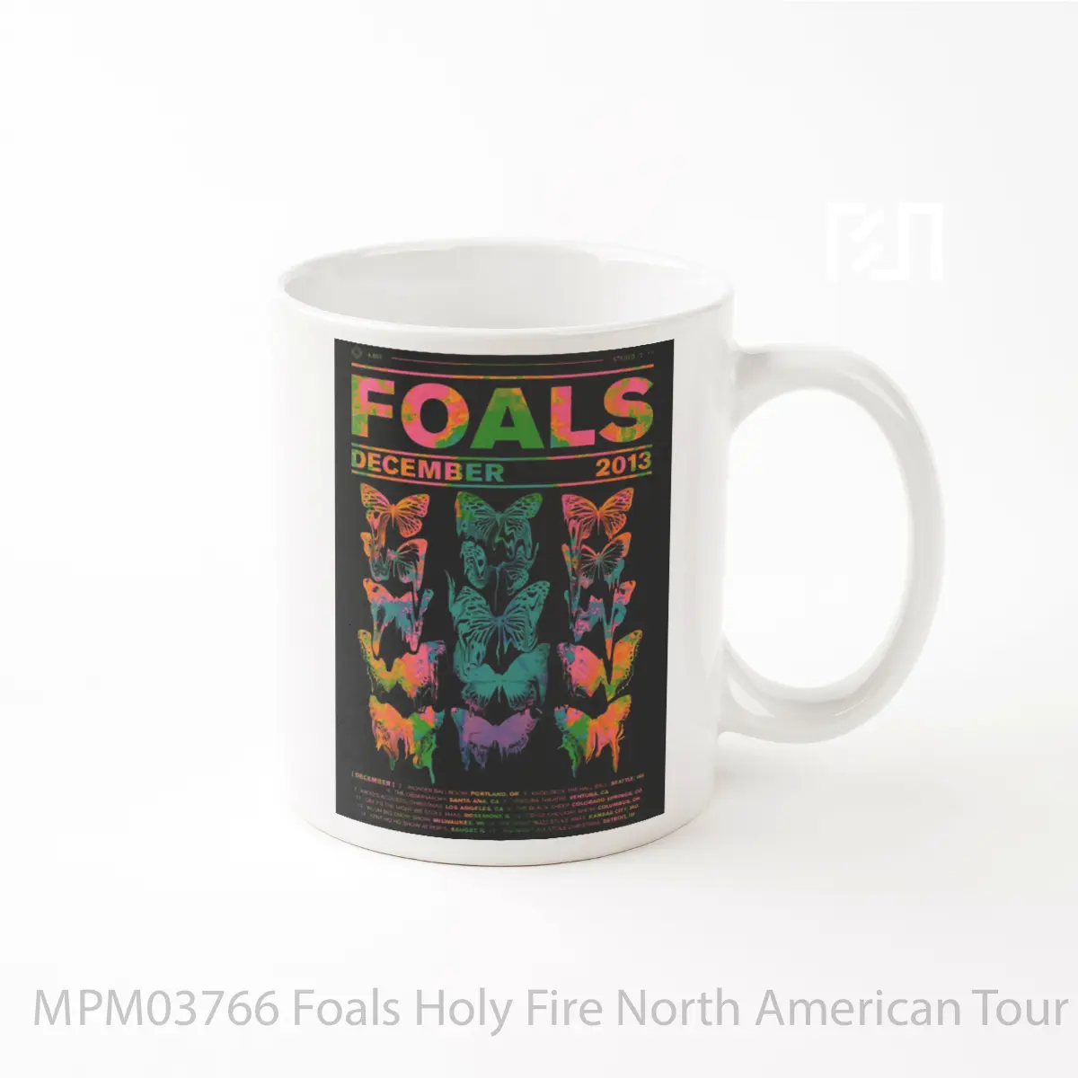 Mug Foals Holy Fire North American Tour 2013 MPM03766