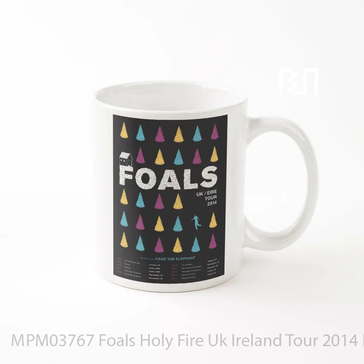 Mug Foals Holy Fire Uk Ireland Tour 2014 MPM03767