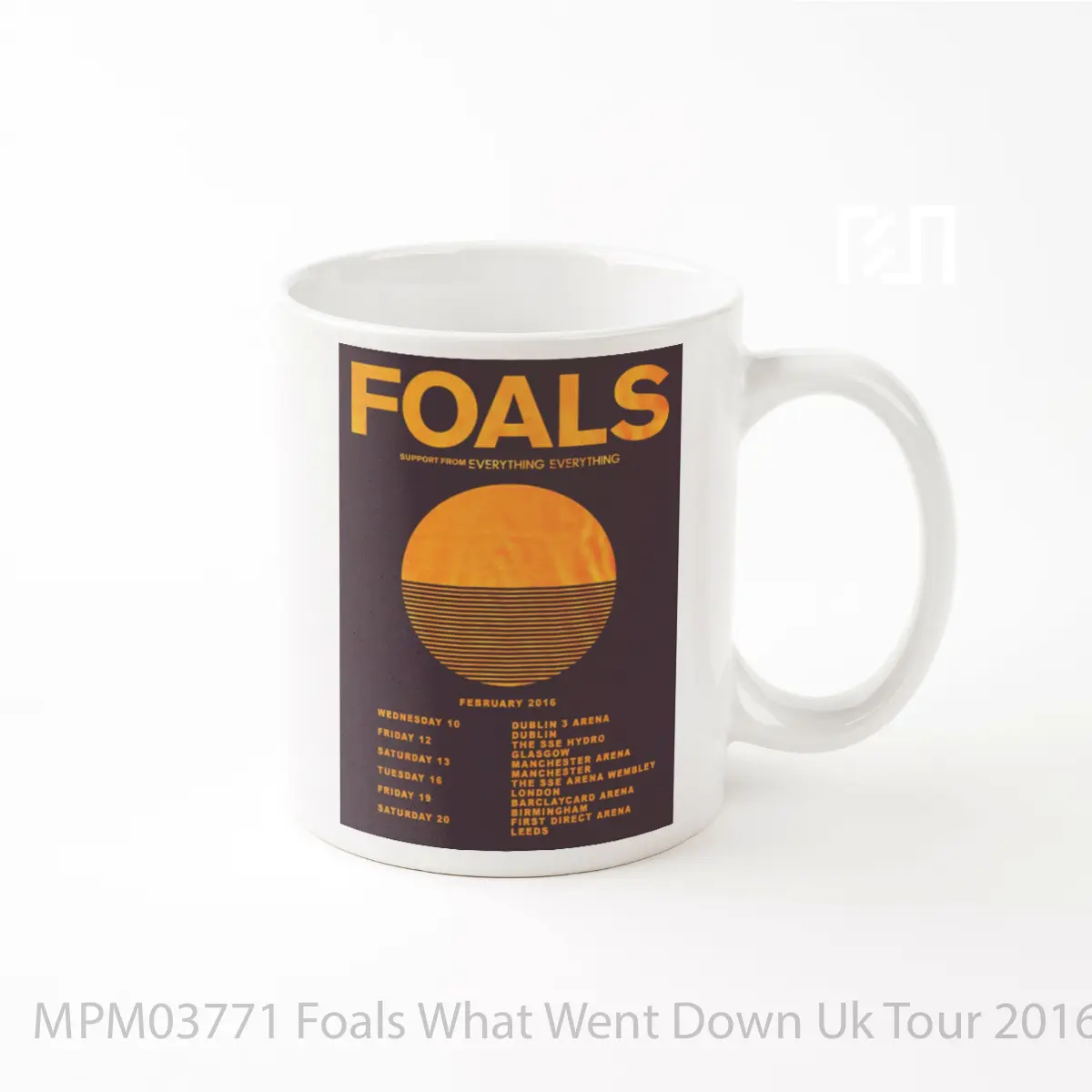 Mug Foals What Went Down Uk Tour 2016 MPM03771