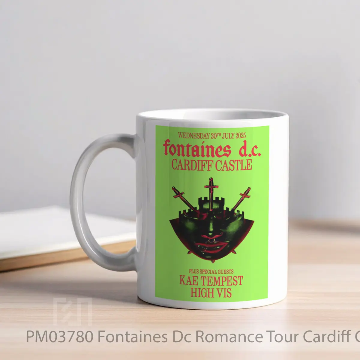 Mug Fontaines Dc Romance Tour Cardiff Castle 30 June MPM03780 - All-side / Desain