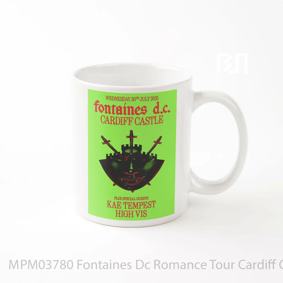 Mug Fontaines Dc Romance Tour Cardiff Castle 30 June MPM03780