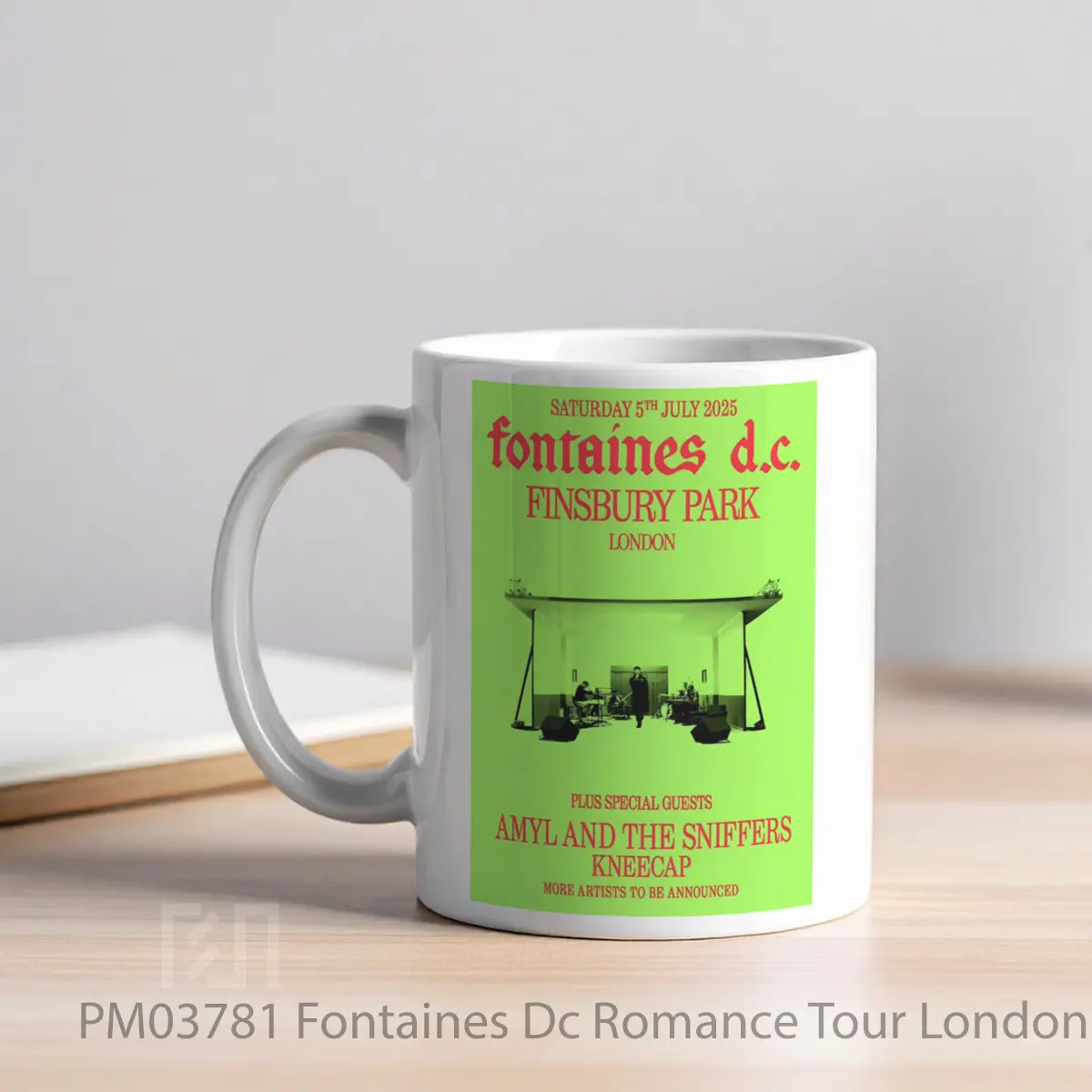 Mug Fontaines Dc Romance Tour London Finsbury Park MPM03781 - All-side / Desain