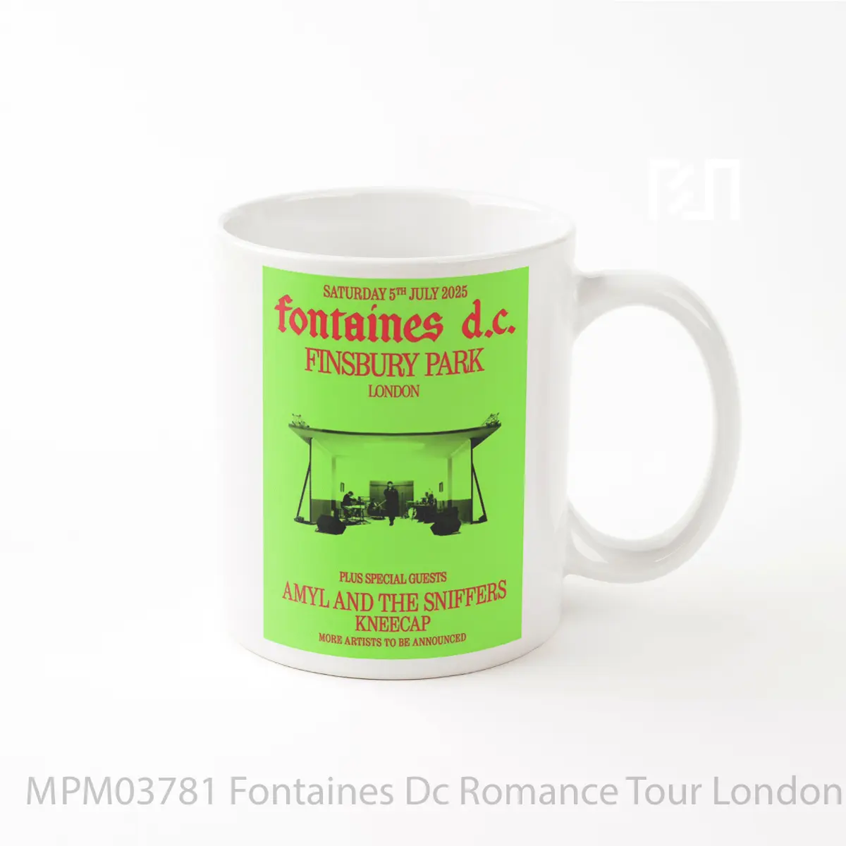 Mug Fontaines Dc Romance Tour London Finsbury Park MPM03781