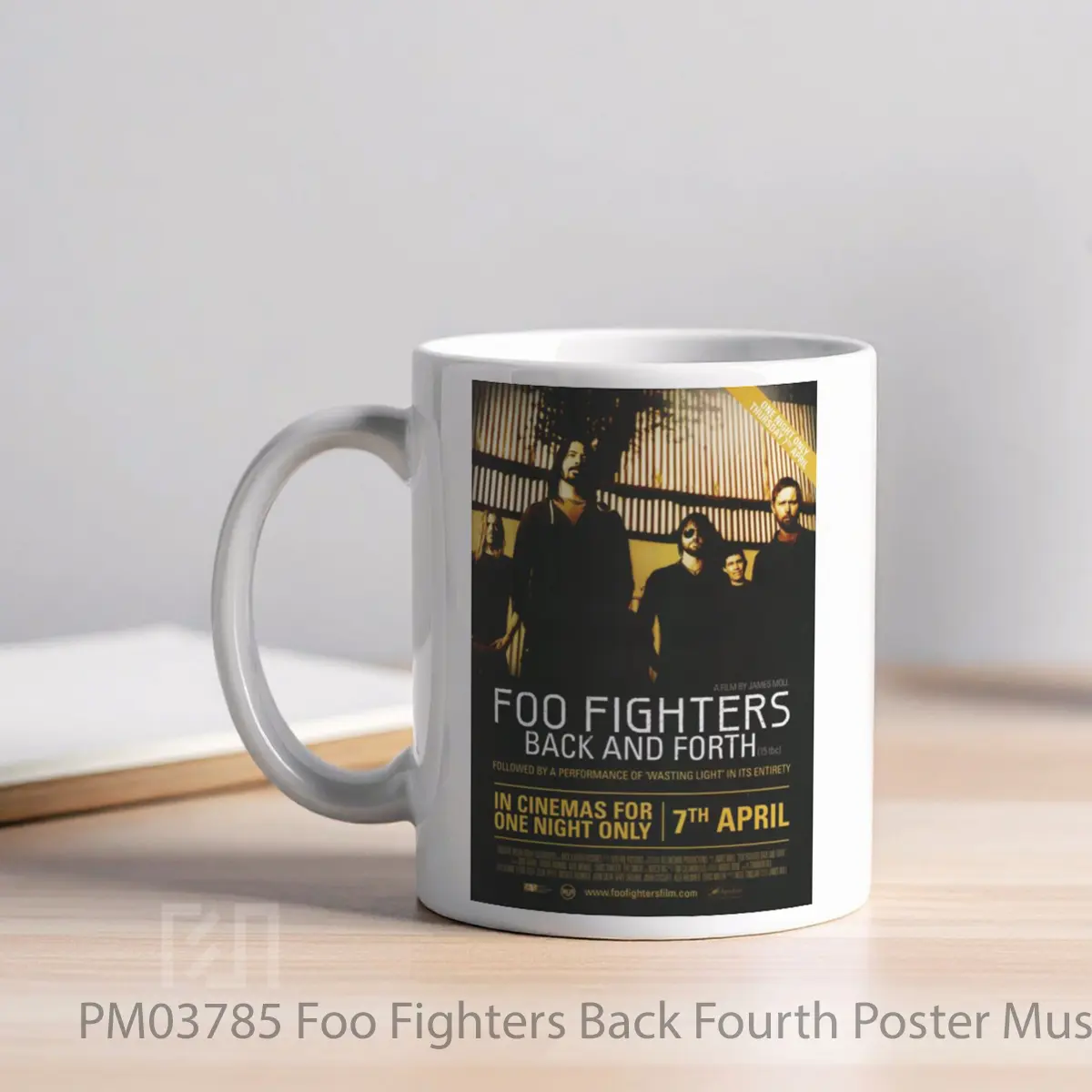 Mug Foo Fighters Back Fourth MPM03785 - All-side / Desain
