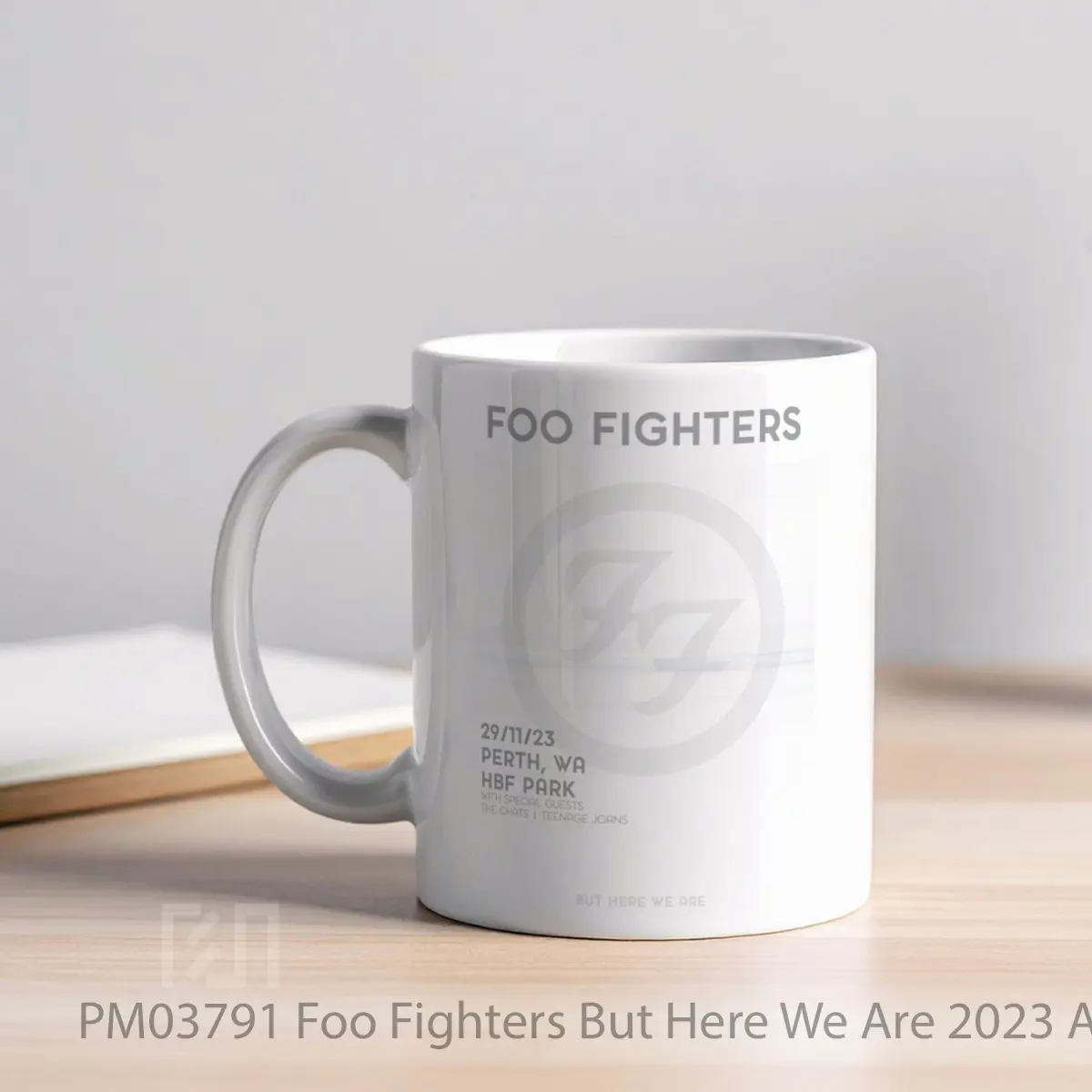 Mug Foo Fighters But Here We Are 2023 Australia New 4 MPM03791 - All-side / Desain