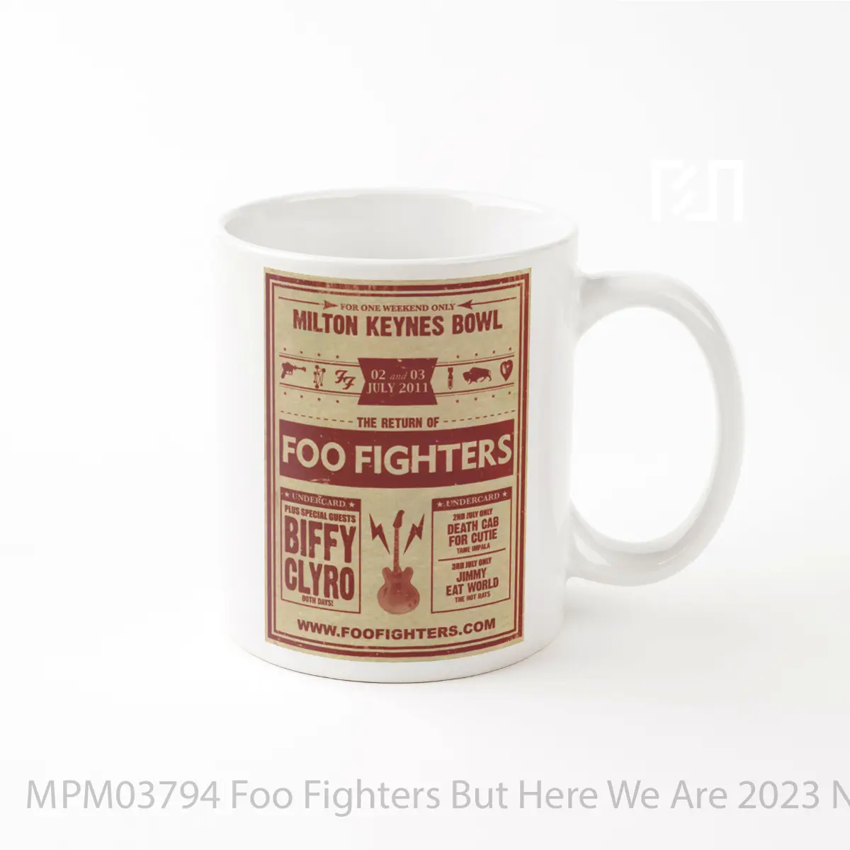 Mug Foo Fighters But Here We Are 2023 North American T MPM03794