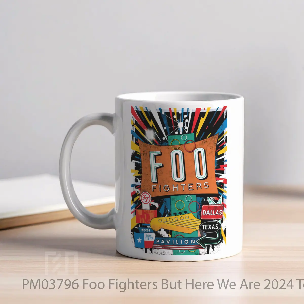 Mug Foo Fighters But Here We Are 2024 Tour MPM03796 - All-side / Desain