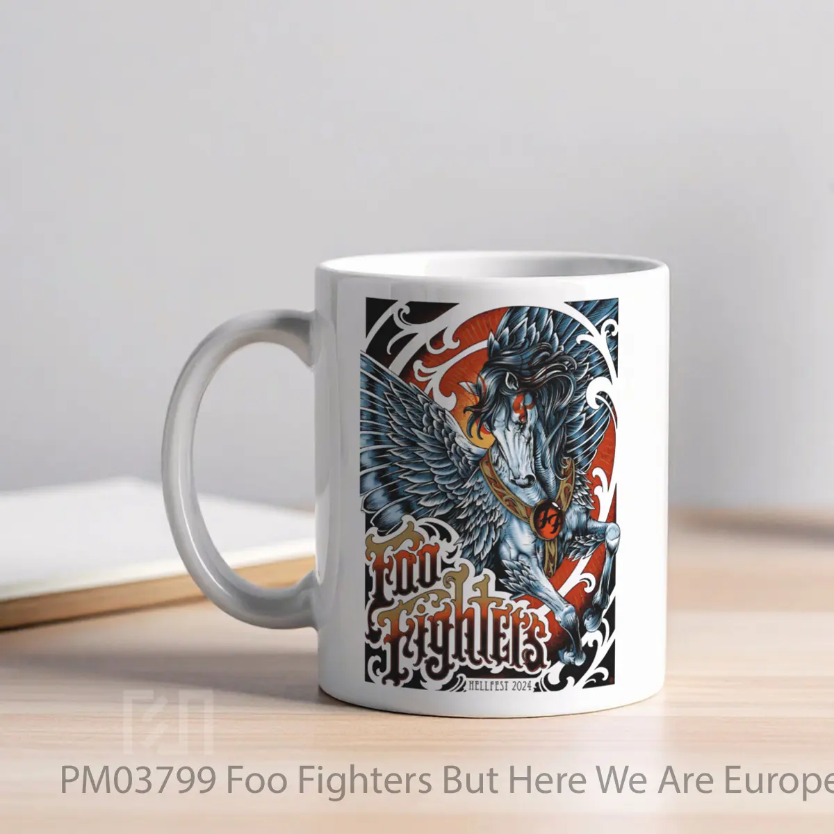Mug Foo Fighters But Here We Are European Tour Hellfest MPM03799 - All-side / Desain