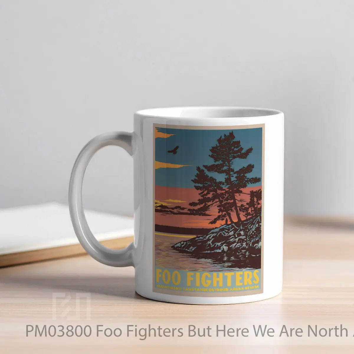 Mug Foo Fighters But Here We Are North American Tour 2023 Salt Lake City Ut Usana Amphitheatre MPM03800 - All-side / Desain