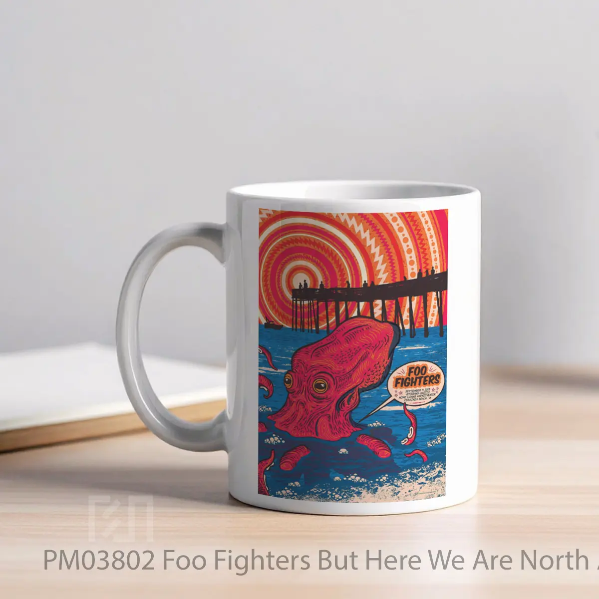 Mug Foo Fighters But Here We Are North American Tour 2023 MPM03802 - All-side / Desain