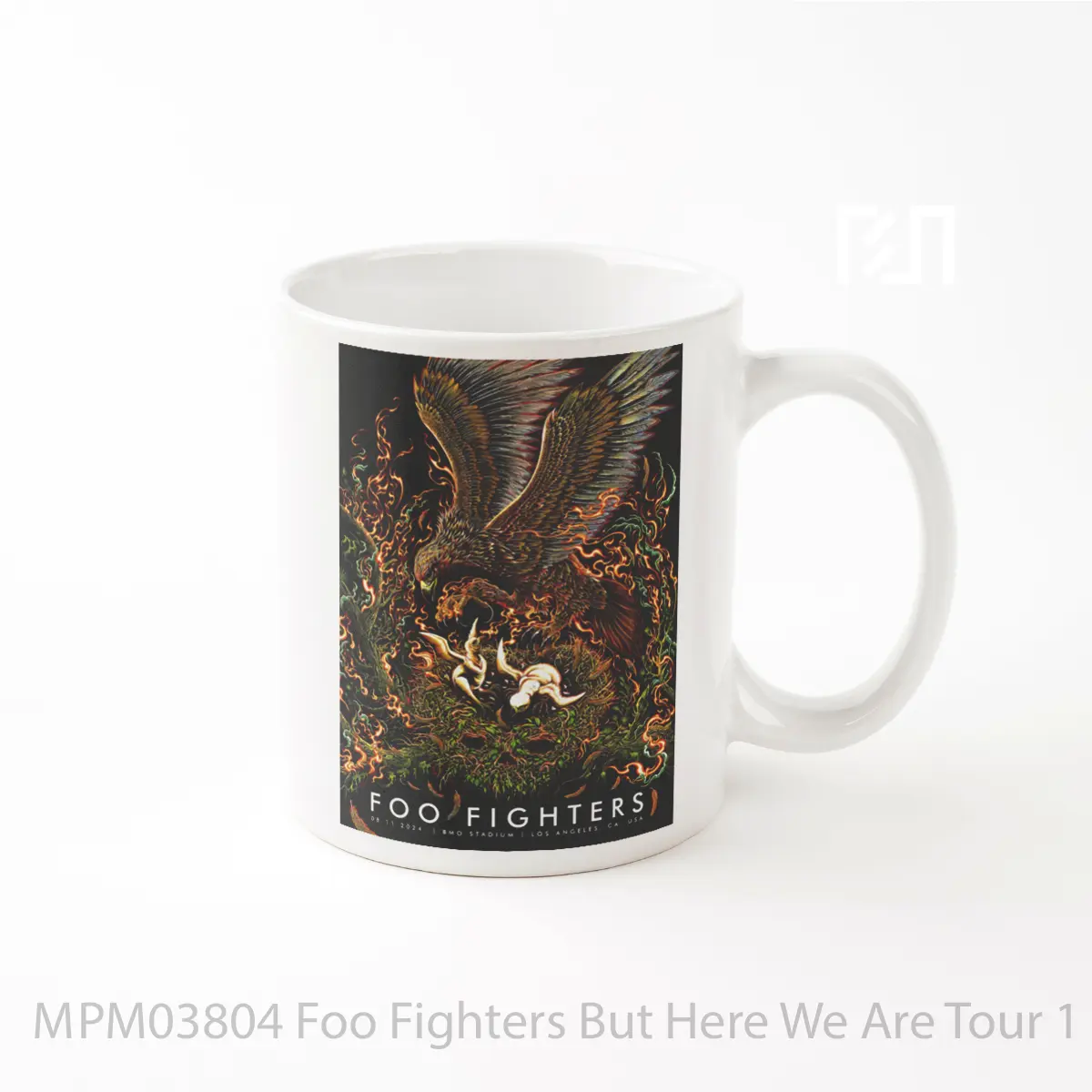Mug Keramik Premium SNI - Mug Foo Fighters But Here We Are Tour 1 MPM03804
