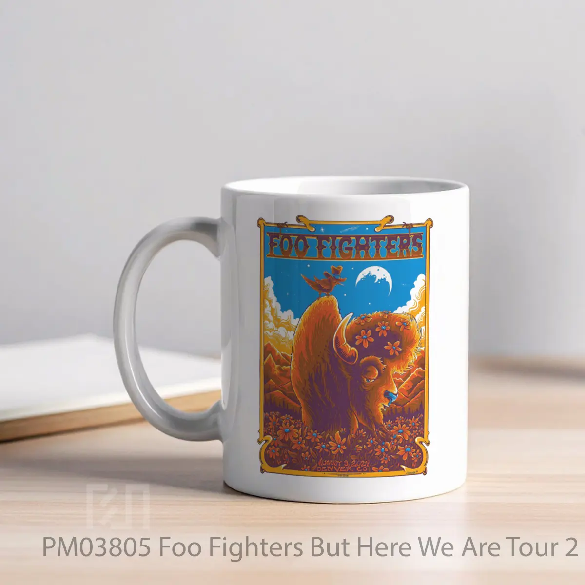 Mug Foo Fighters But Here We Are Tour 2 MPM03805 - All-side / Desain