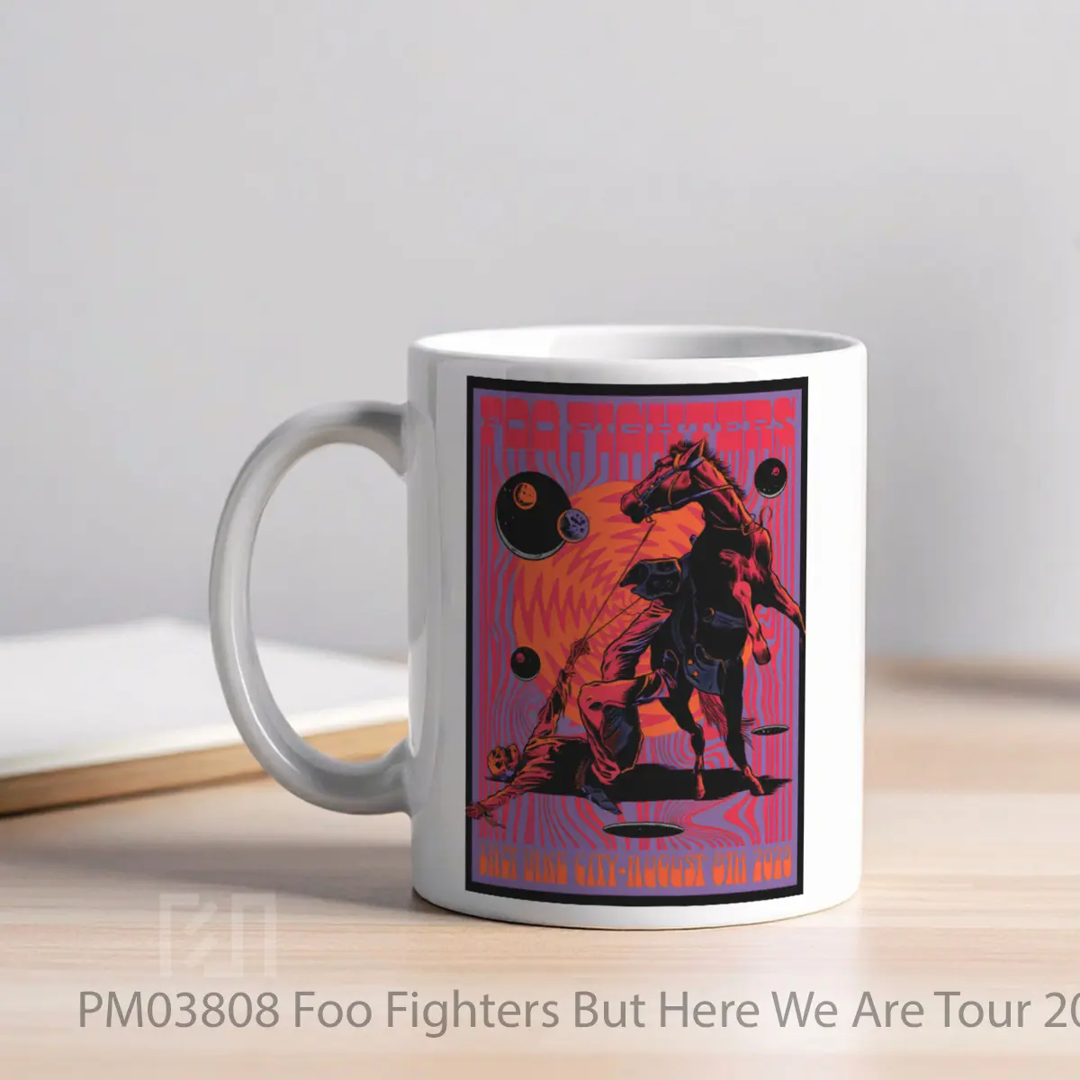 Mug Foo Fighters But Here We Are Tour 2023 North America 1 MPM03808 - All-side / Desain