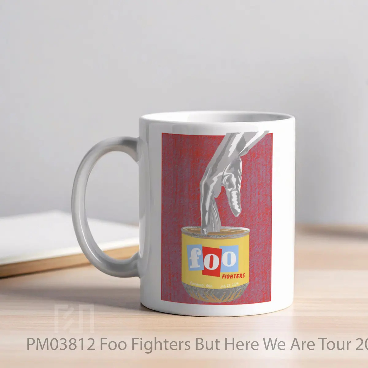 Mug Foo Fighters But Here We Are Tour 2024 Cincinnati Great American Ball Park MPM03812 - All-side / Desain