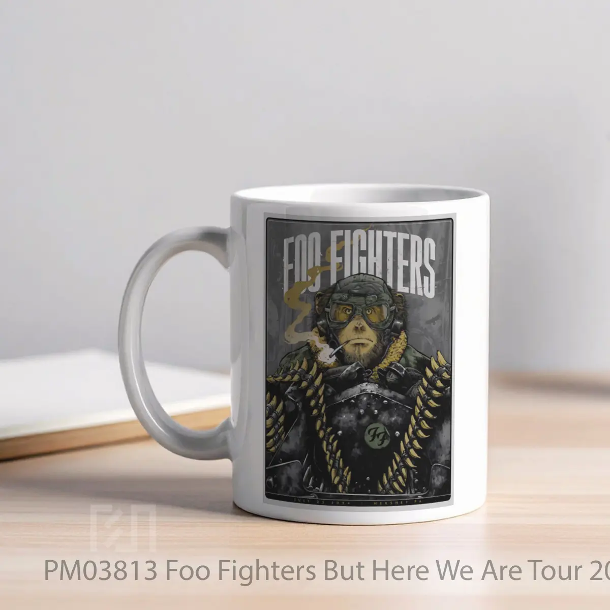 Mug Foo Fighters But Here We Are Tour 2024 Hersheypark Stadium MPM03813 - All-side / Desain