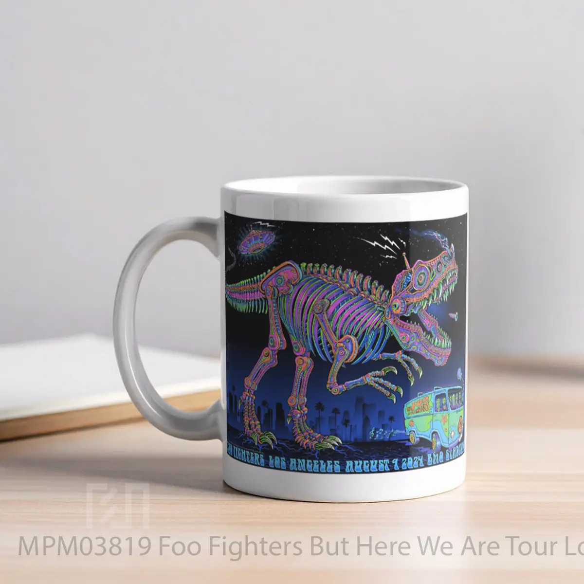 Mug Foo Fighters But Here We Are Tour Los Angeles Bmo Stadium MPM03819 - All-side / Desain