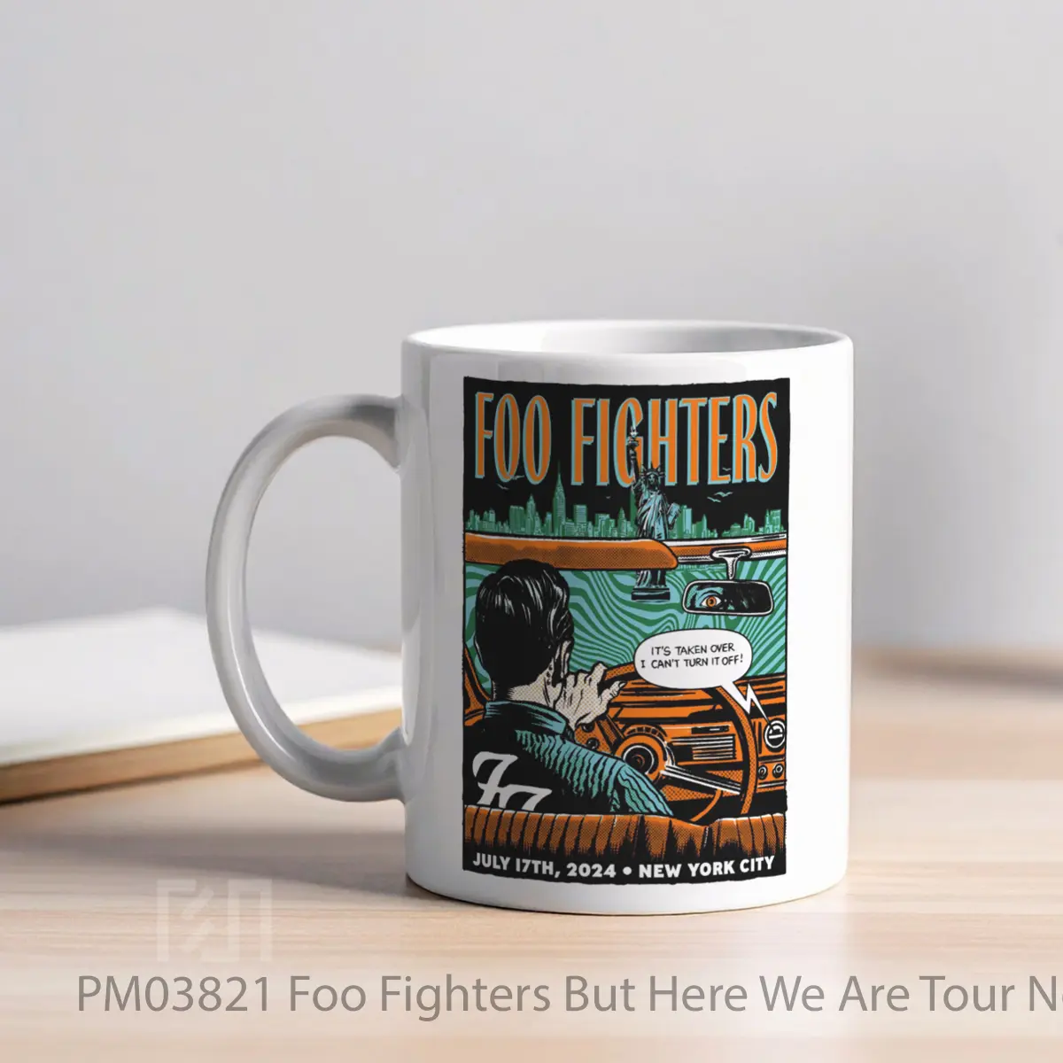 Mug Foo Fighters But Here We Are Tour New York Citi Field MPM03821 - All-side / Desain