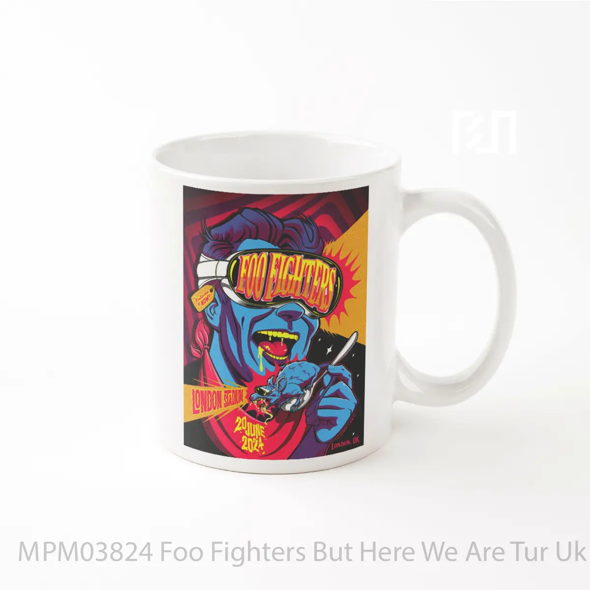 Mug Foo Fighters But Here We Are Tur Uk London Stadium 1 MPM03824