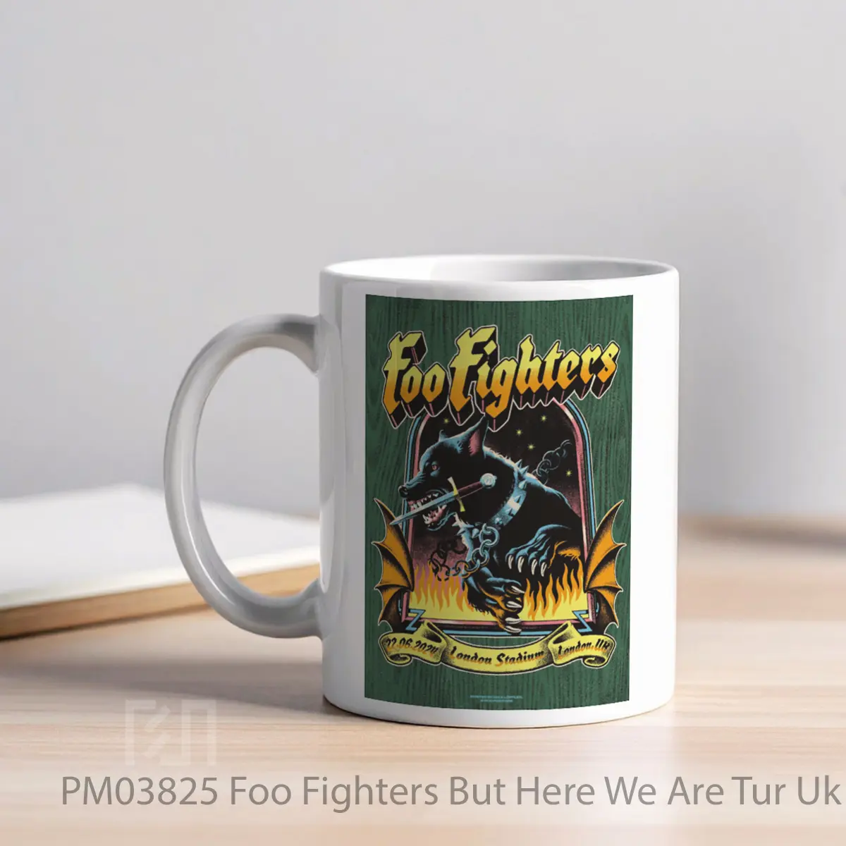 Mug Foo Fighters But Here We Are Tur Uk London Stadium MPM03825 - All-side / Desain