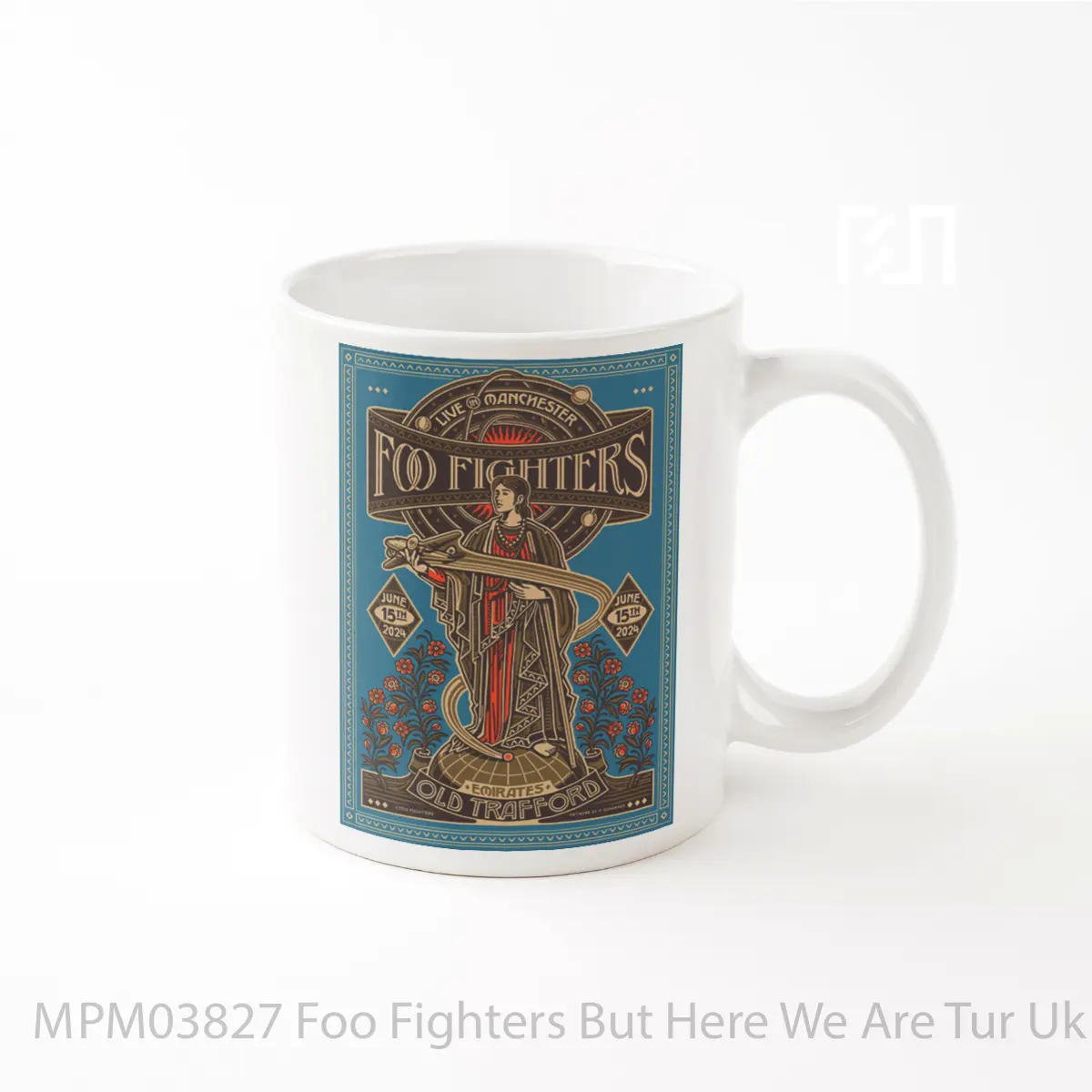 Mug Foo Fighters But Here We Are Tur Uk Manchester Evening News MPM03827
