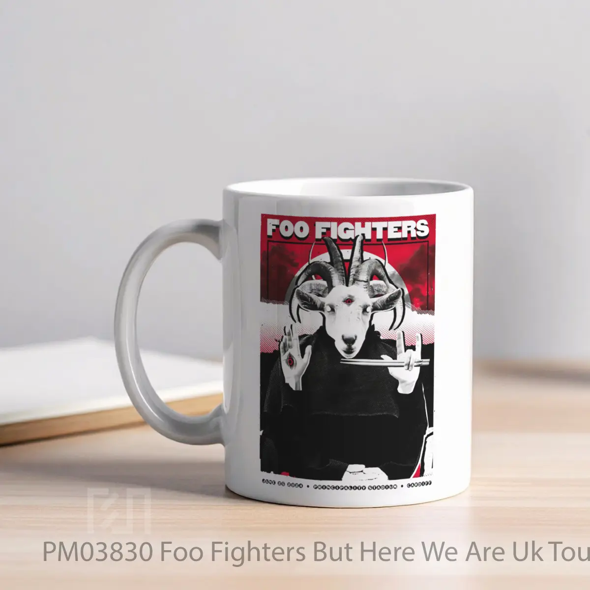 Mug Foo Fighters But Here We Are Uk Tour Cardiff Principality Stadium MPM03830 - All-side / Desain