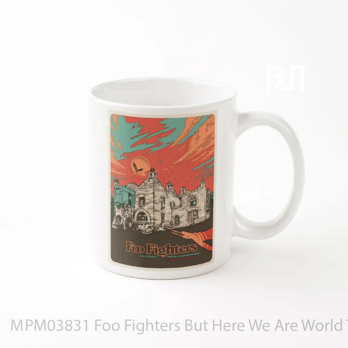 Mug Foo Fighters But Here We Are World Tour 2023 Gilford New Hampshire MPM03831