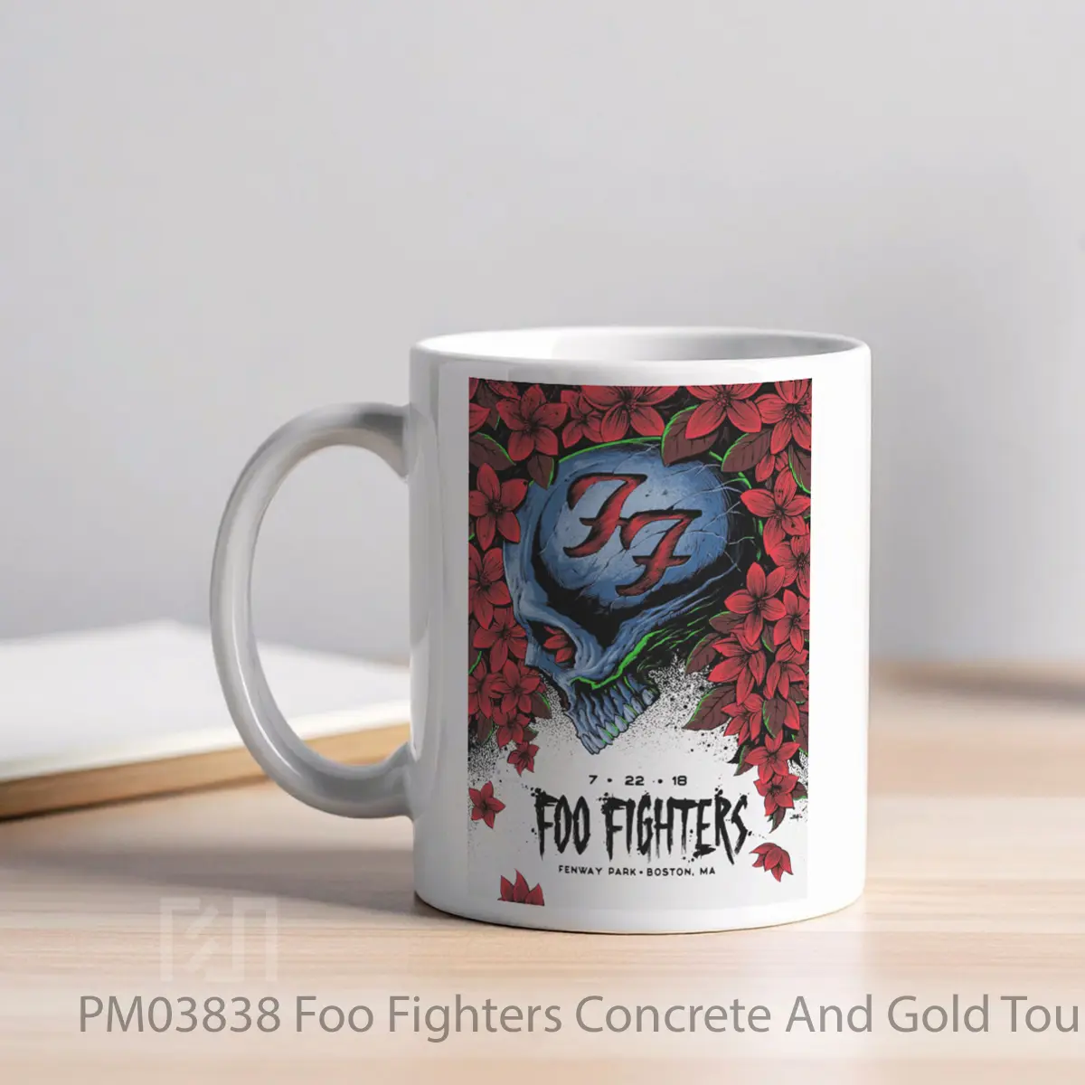 Mug Foo Fighters Concrete And Gold Tour Fenway Park 2018 MPM03838 - All-side / Desain