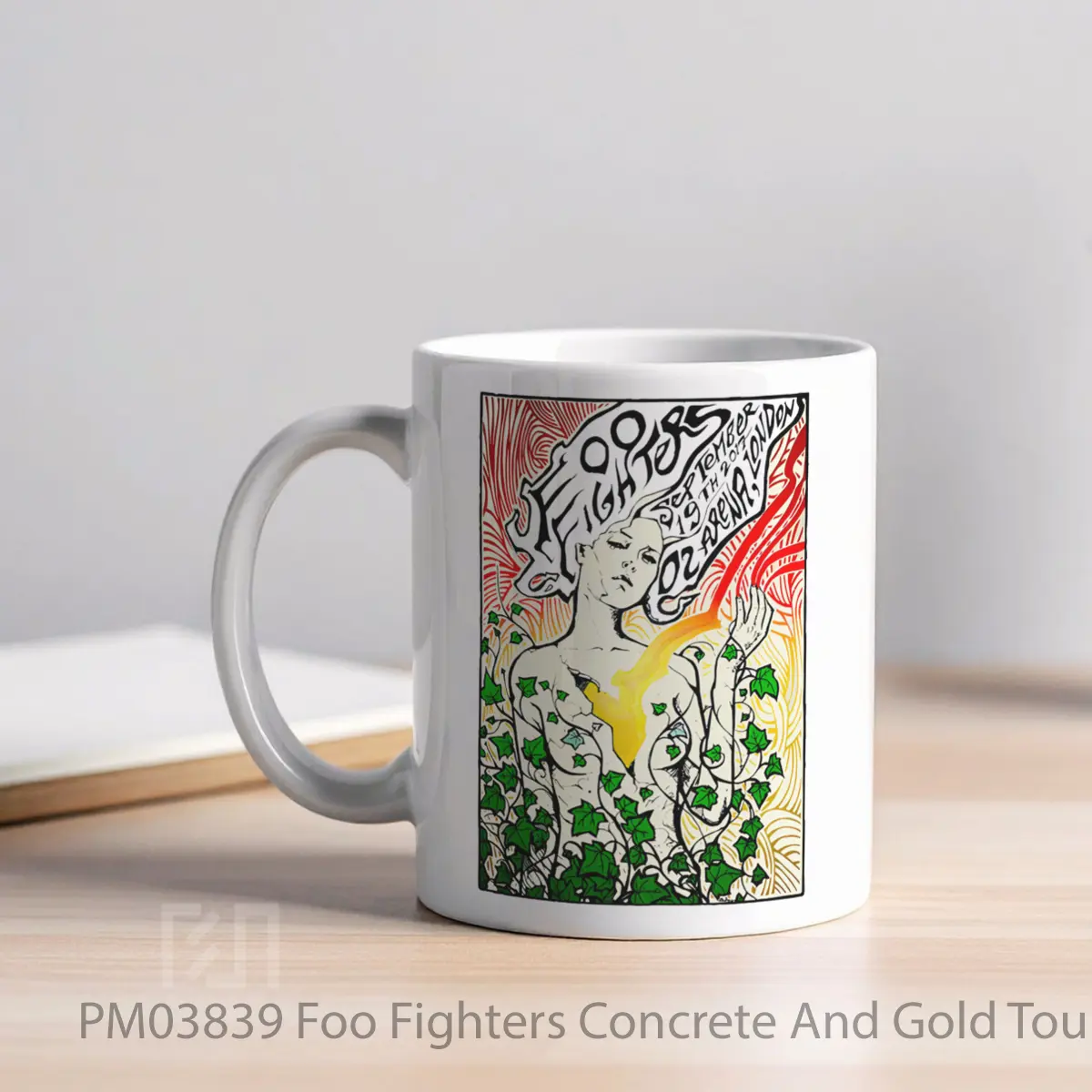 Mug Foo Fighters Concrete And Gold Tour London O2 Arena 1 MPM03839 - All-side / Desain