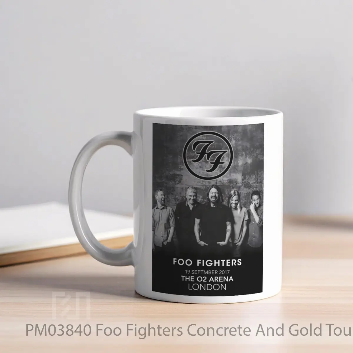 Mug Foo Fighters Concrete And Gold Tour London O2 Arena MPM03840 - All-side / Desain