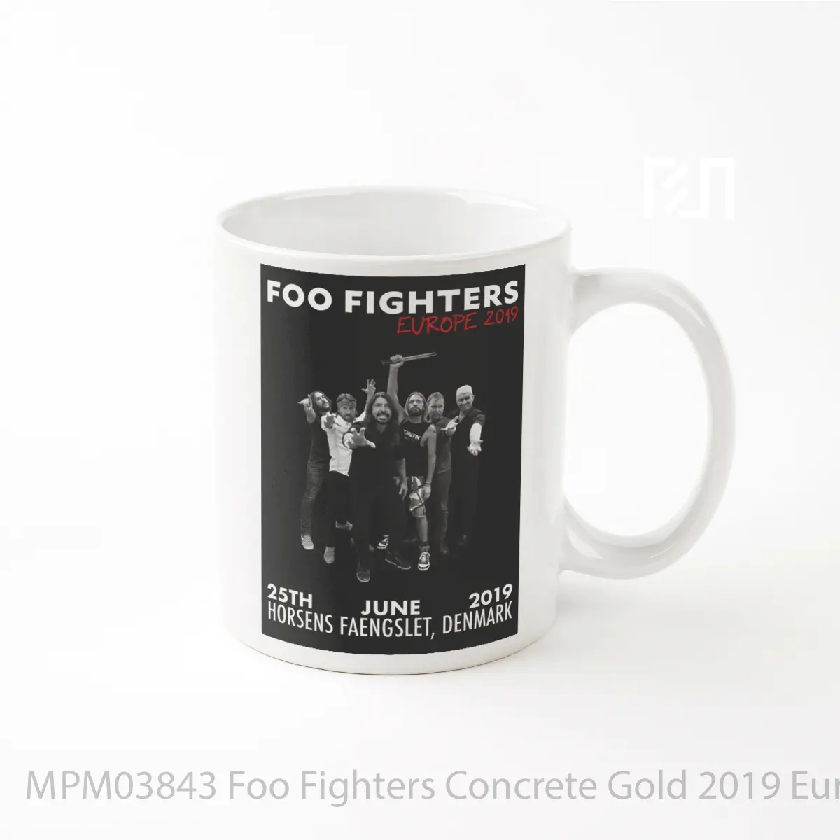 Mug Foo Fighters Concrete Gold 2019 European Tour 3 MPM03843