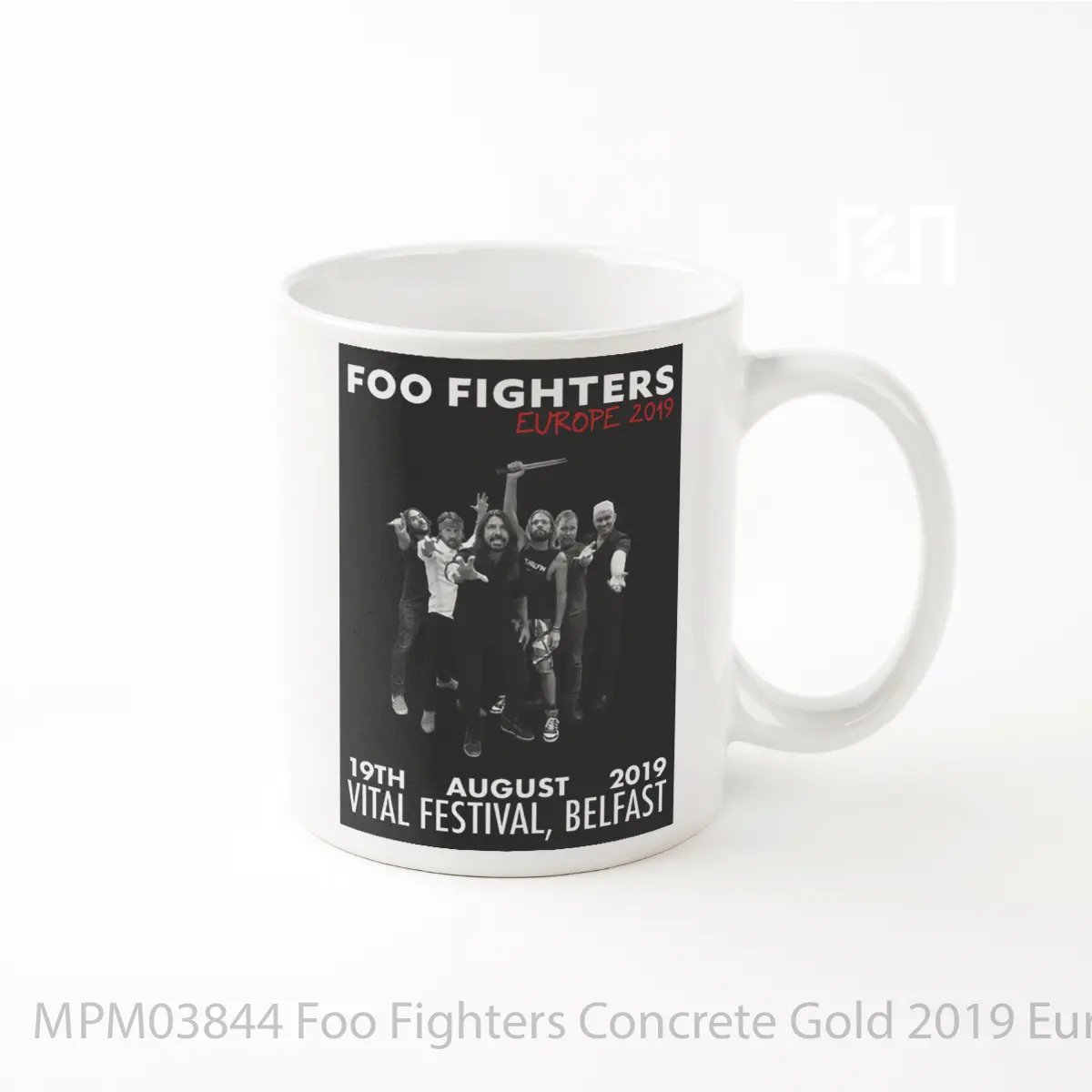 Mug Foo Fighters Concrete Gold 2019 European Tour MPM03844