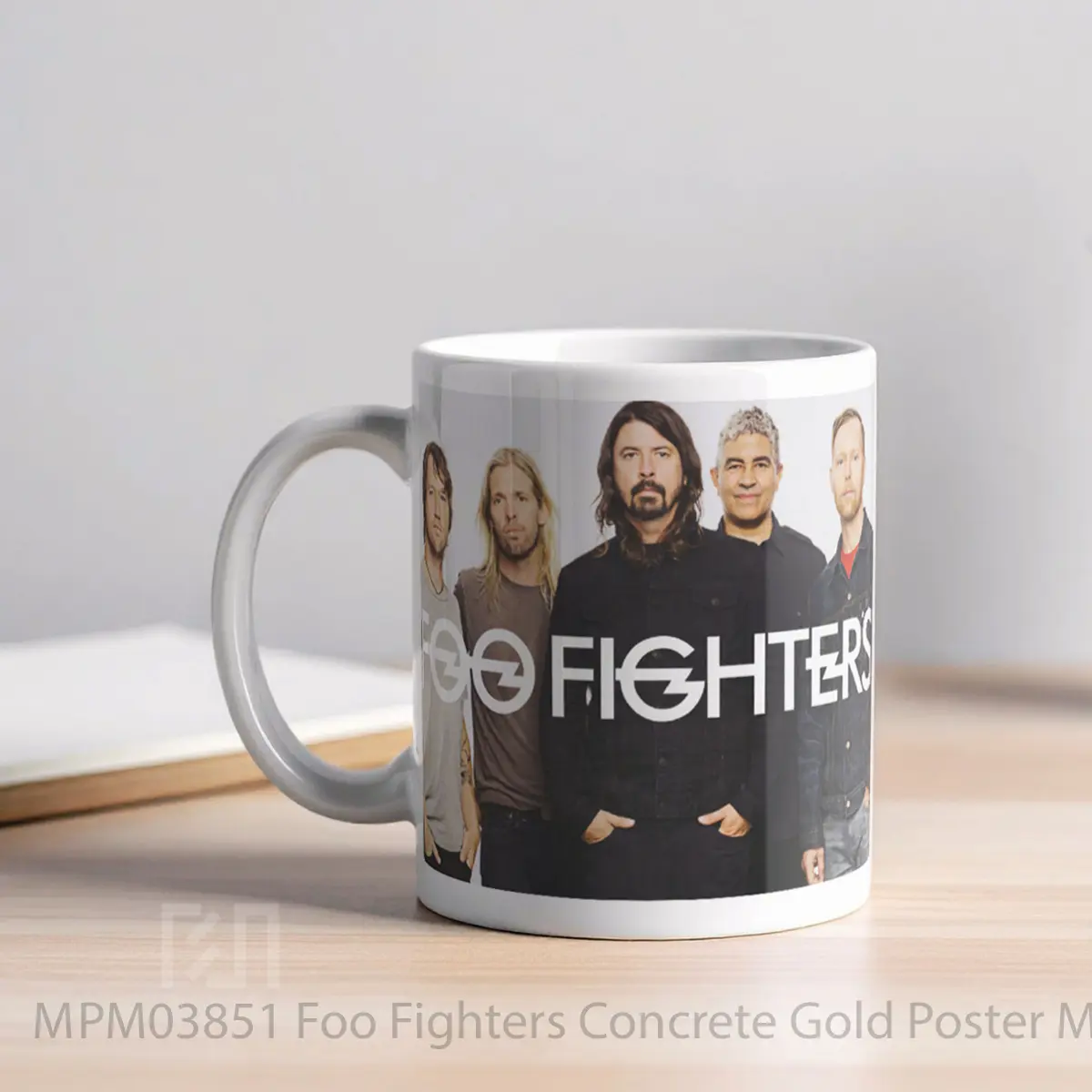 Mug Foo Fighters Concrete Gold MPM03851 - All-side / Desain
