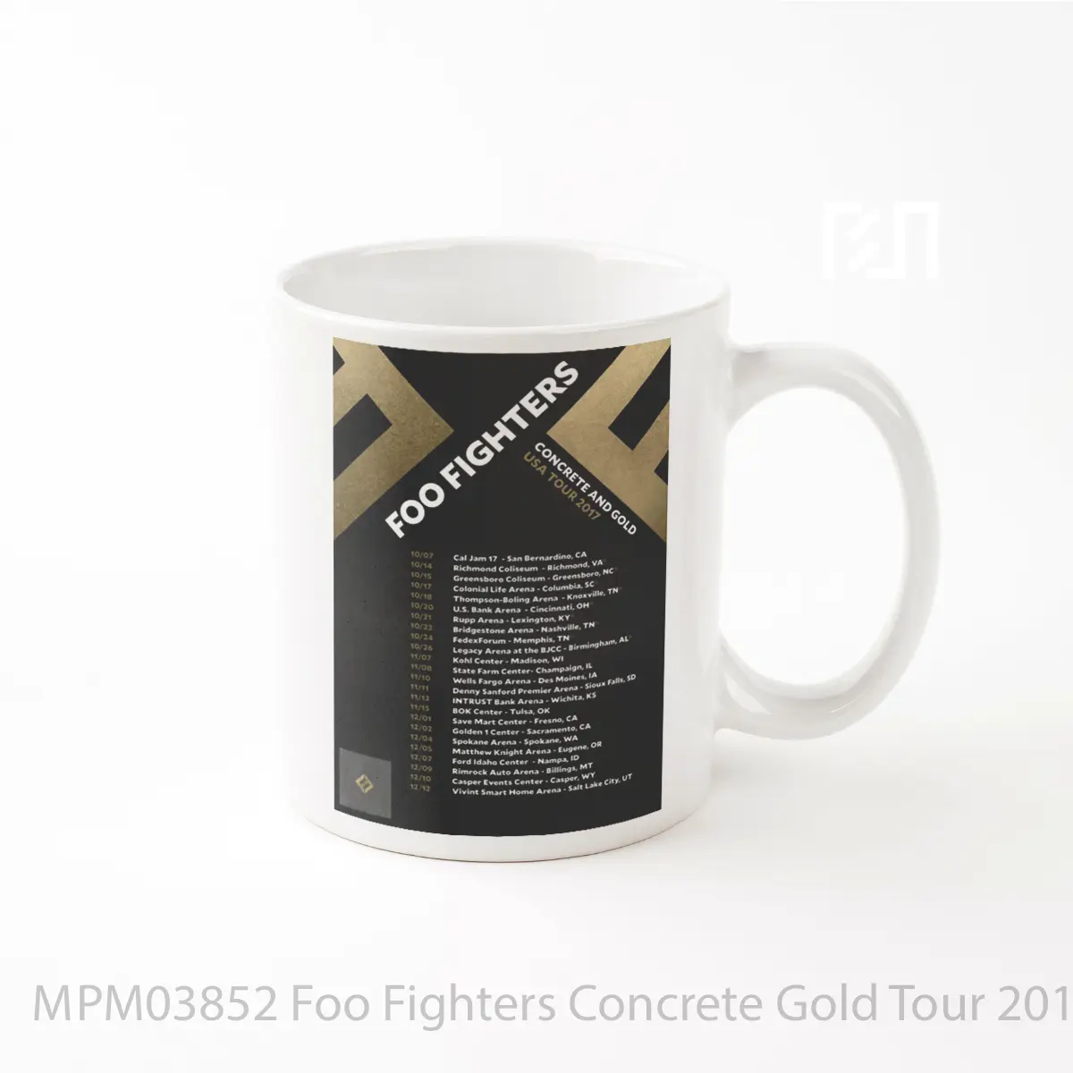Mug Foo Fighters Concrete Gold Tour 2017 Usa North America MPM03852