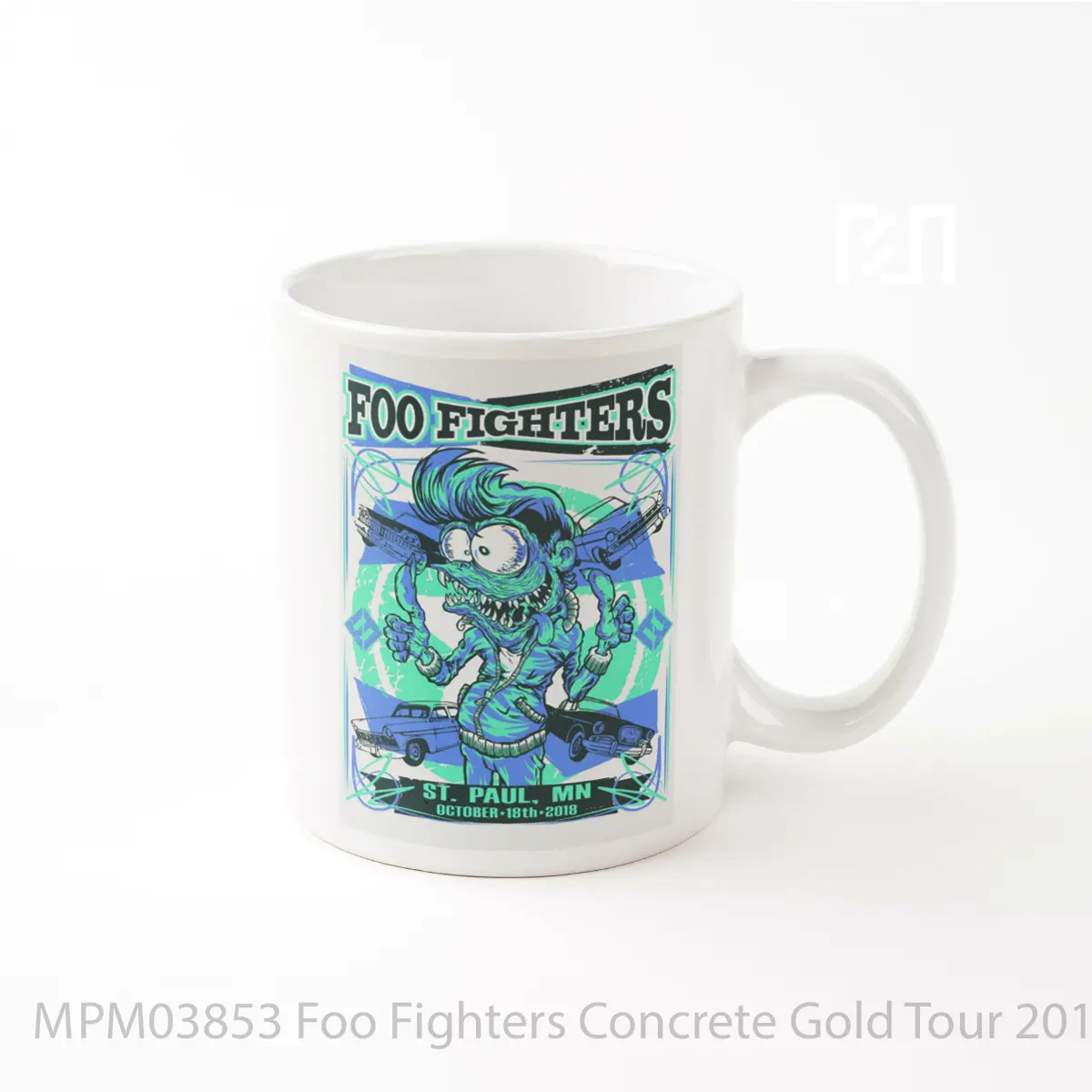 Mug Foo Fighters Concrete Gold Tour 2018 Xcel Energy Center MPM03853