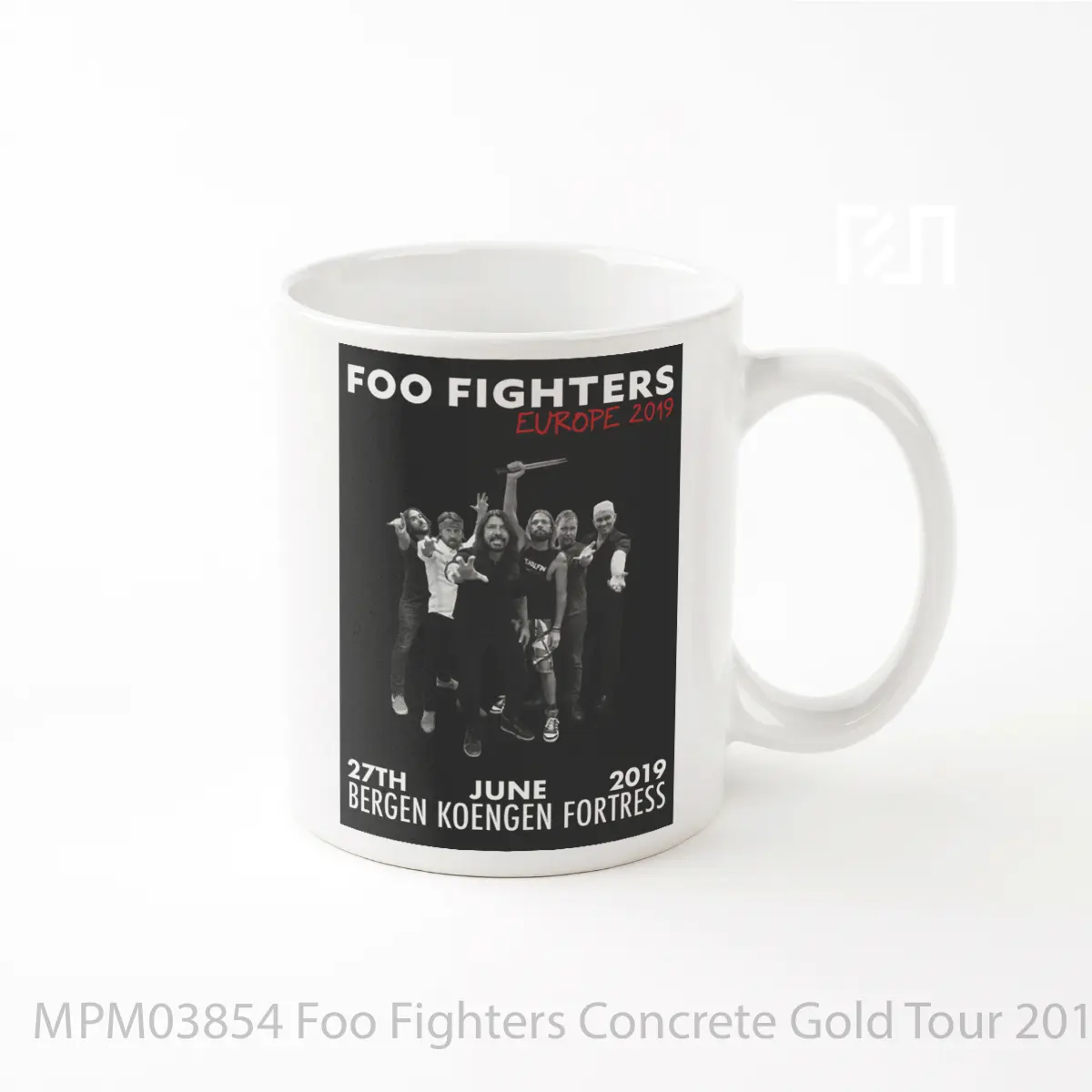 Mug Foo Fighters Concrete Gold Tour 2019 Europe Belfast MPM03854