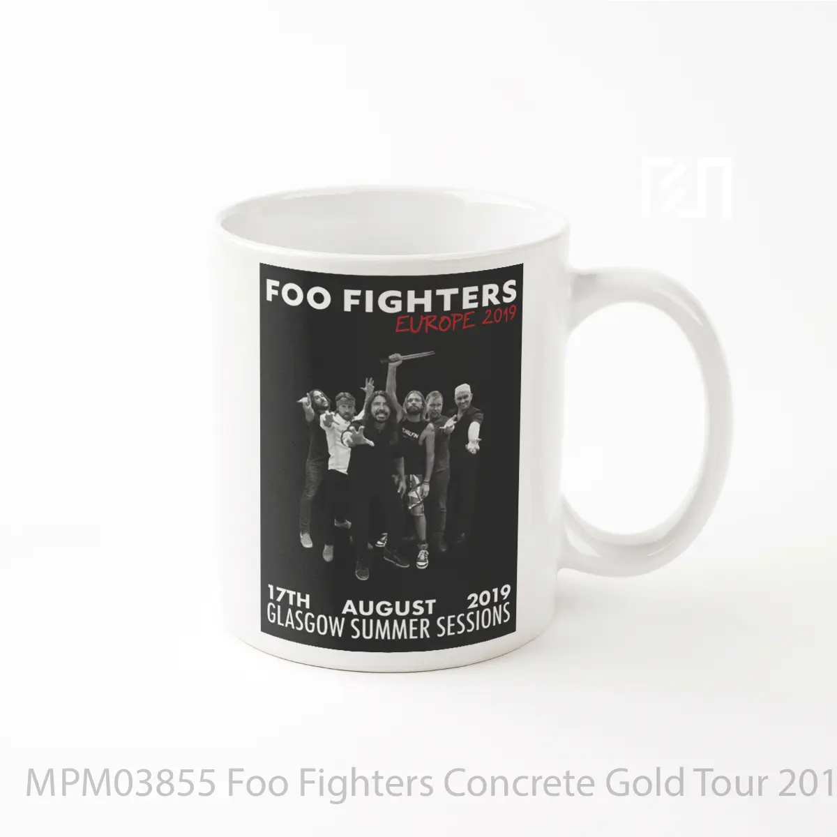 Mug Foo Fighters Concrete Gold Tour 2019 Europe Glasgow MPM03855