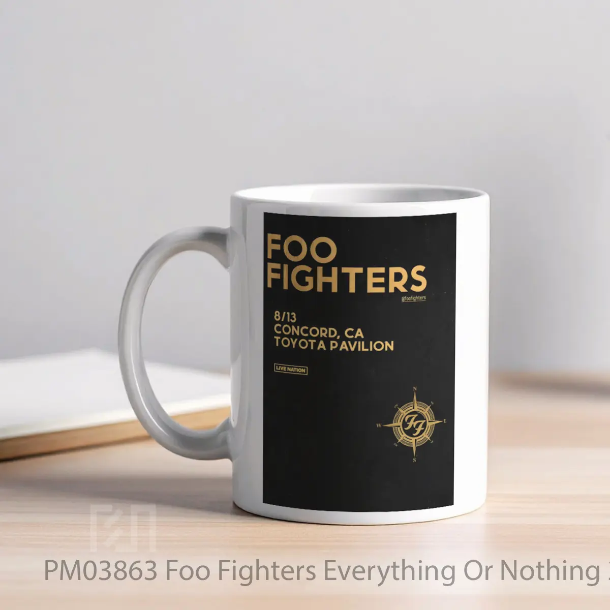 Mug Foo Fighters Everything Or Nothing 2024 North Amer MPM03863 - All-side / Desain