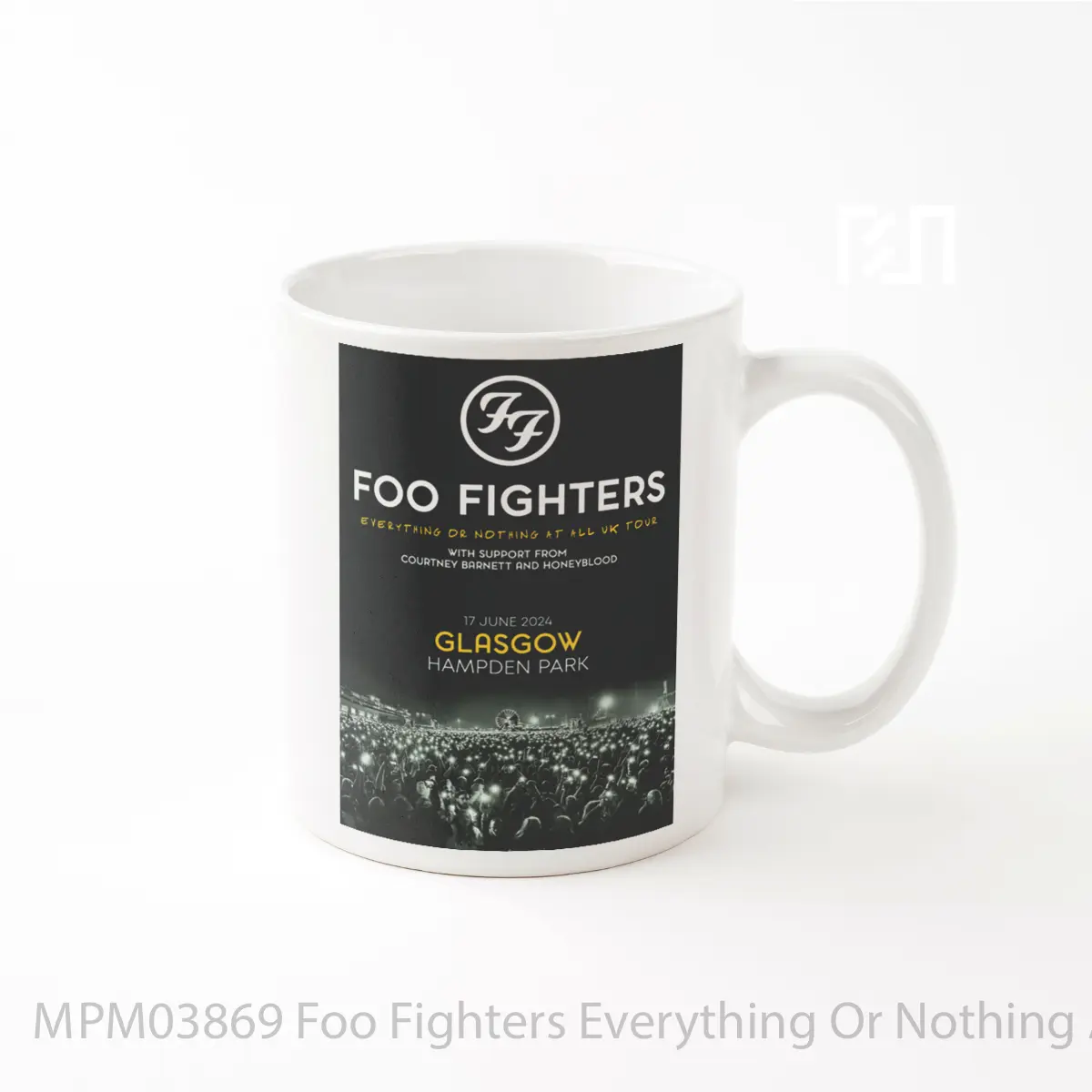 Mug Foo Fighters Everything Or Nothing At All Uk Tour 2024 Cardiff MPM03869
