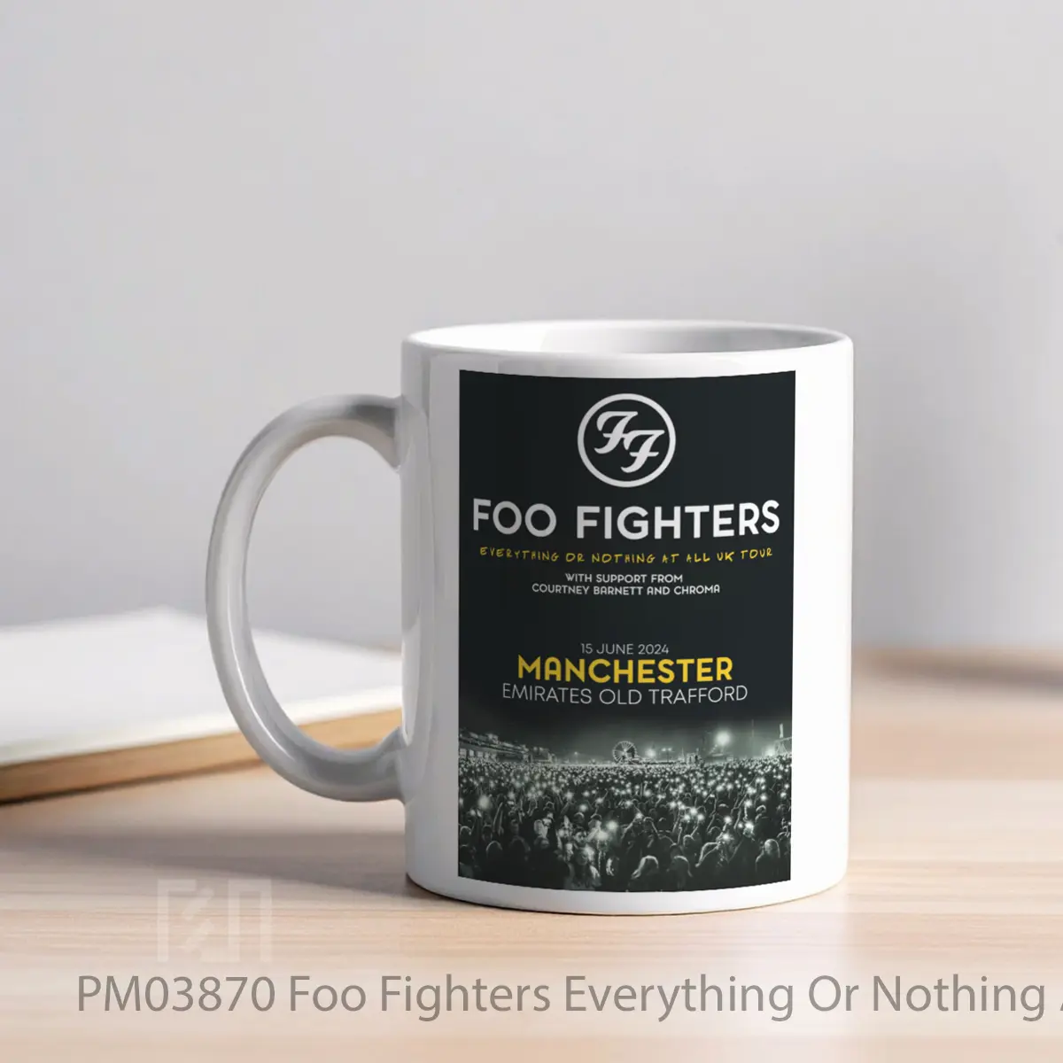 Mug Foo Fighters Everything Or Nothing At All Uk Tour 2024 Glasgow MPM03870 - All-side / Desain
