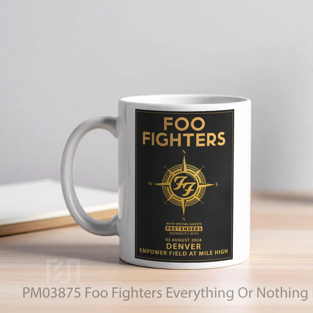 Mug Foo Fighters Everything Or Nothing North America Tour 2024 MPM03875 - All-side / Desain