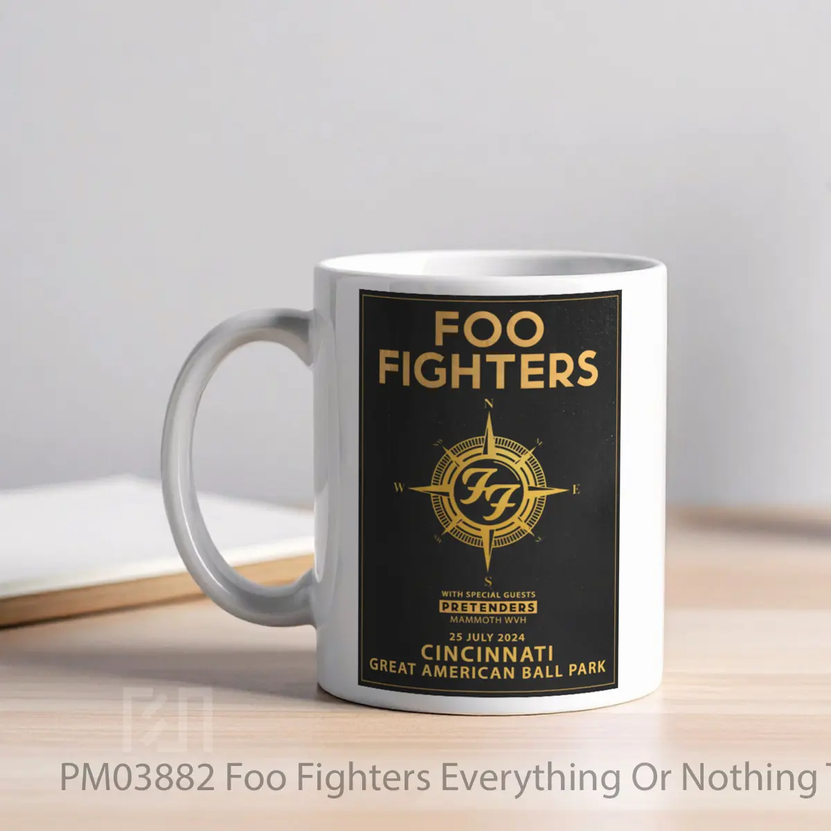 Mug Foo Fighters Everything Or Nothing Tour 2024 North America B MPM03882 - All-side / Desain